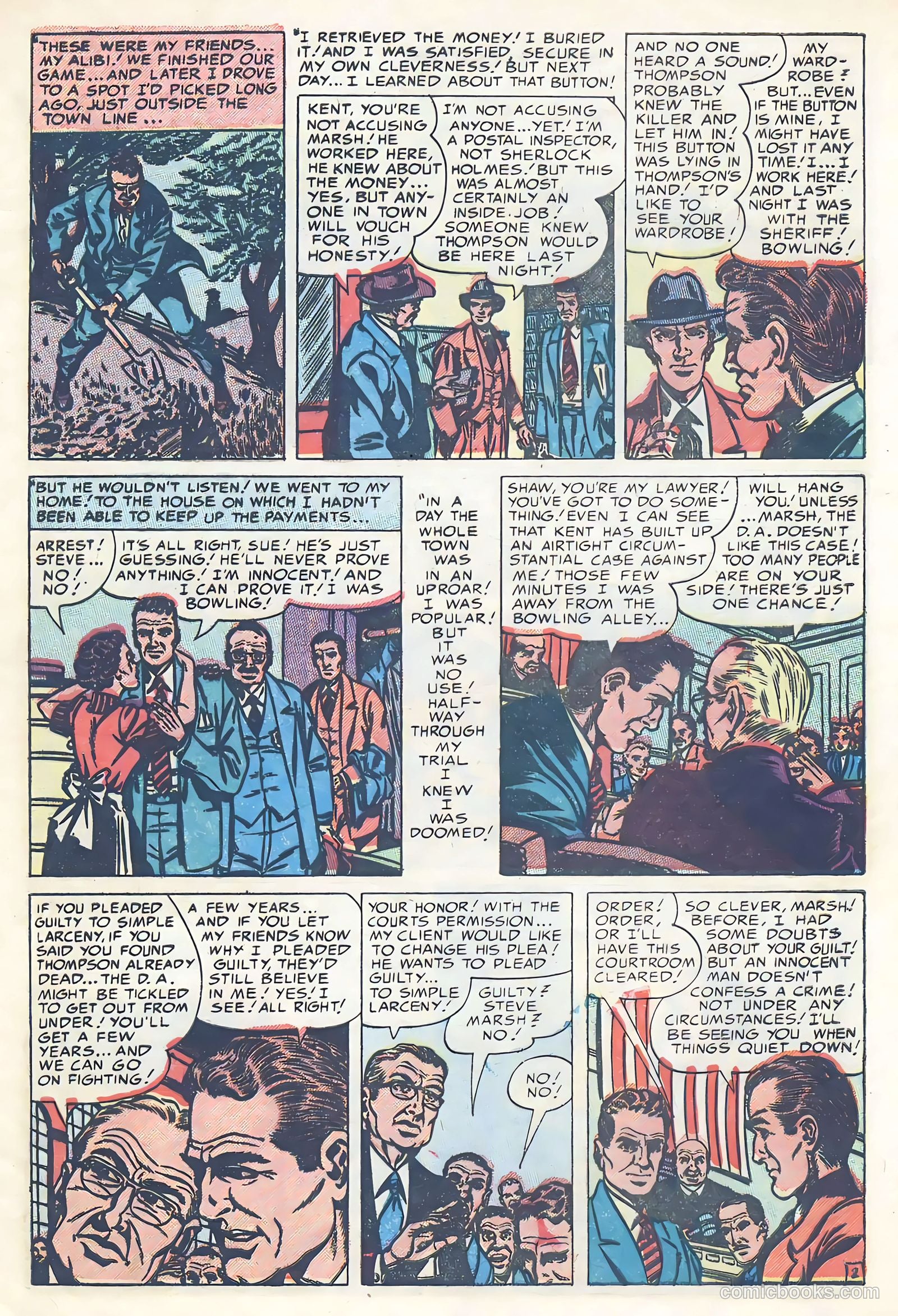 Justice Traps the Guilty #61 — page 29 of 36