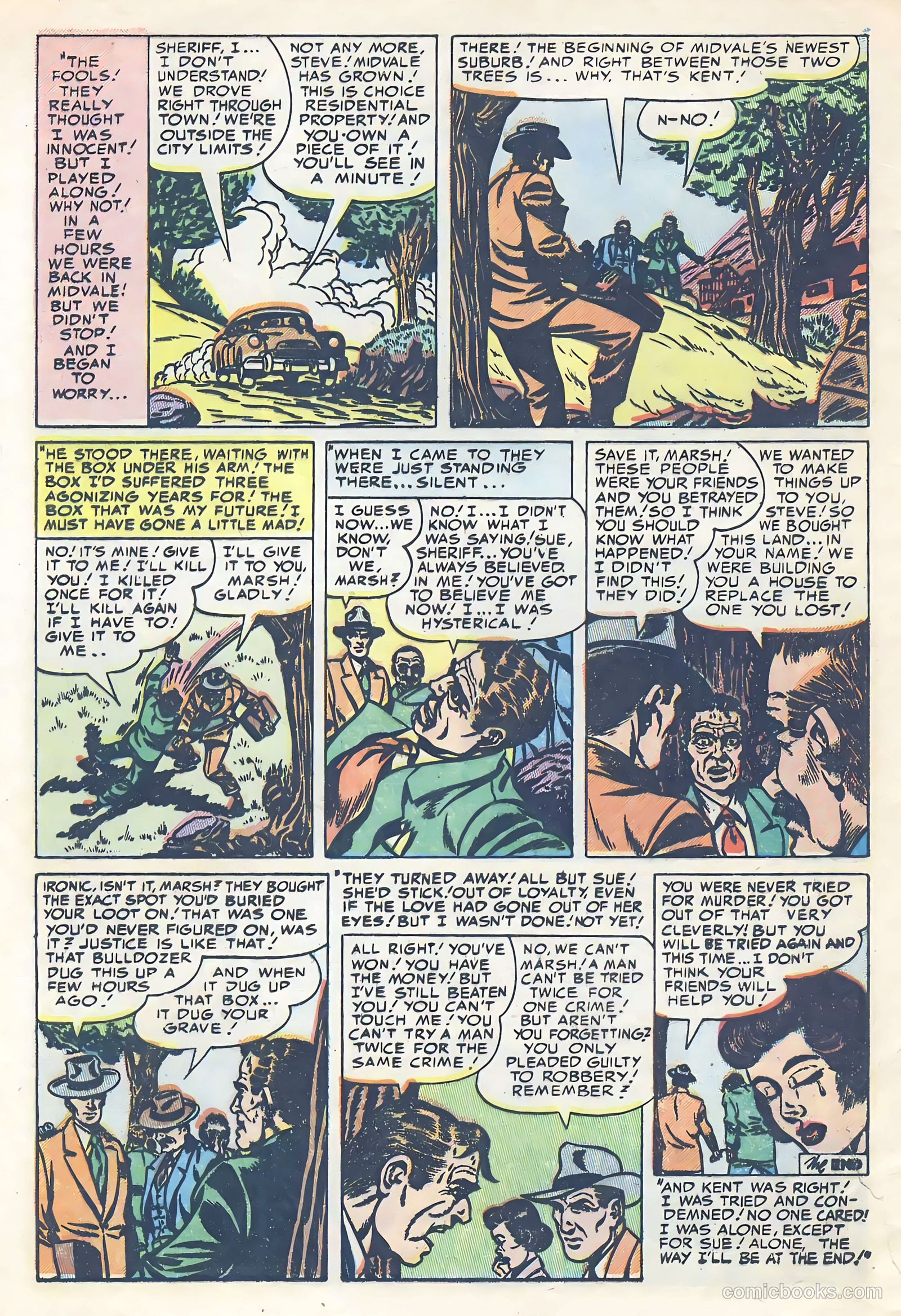 Justice Traps the Guilty #61 — page 32 of 36