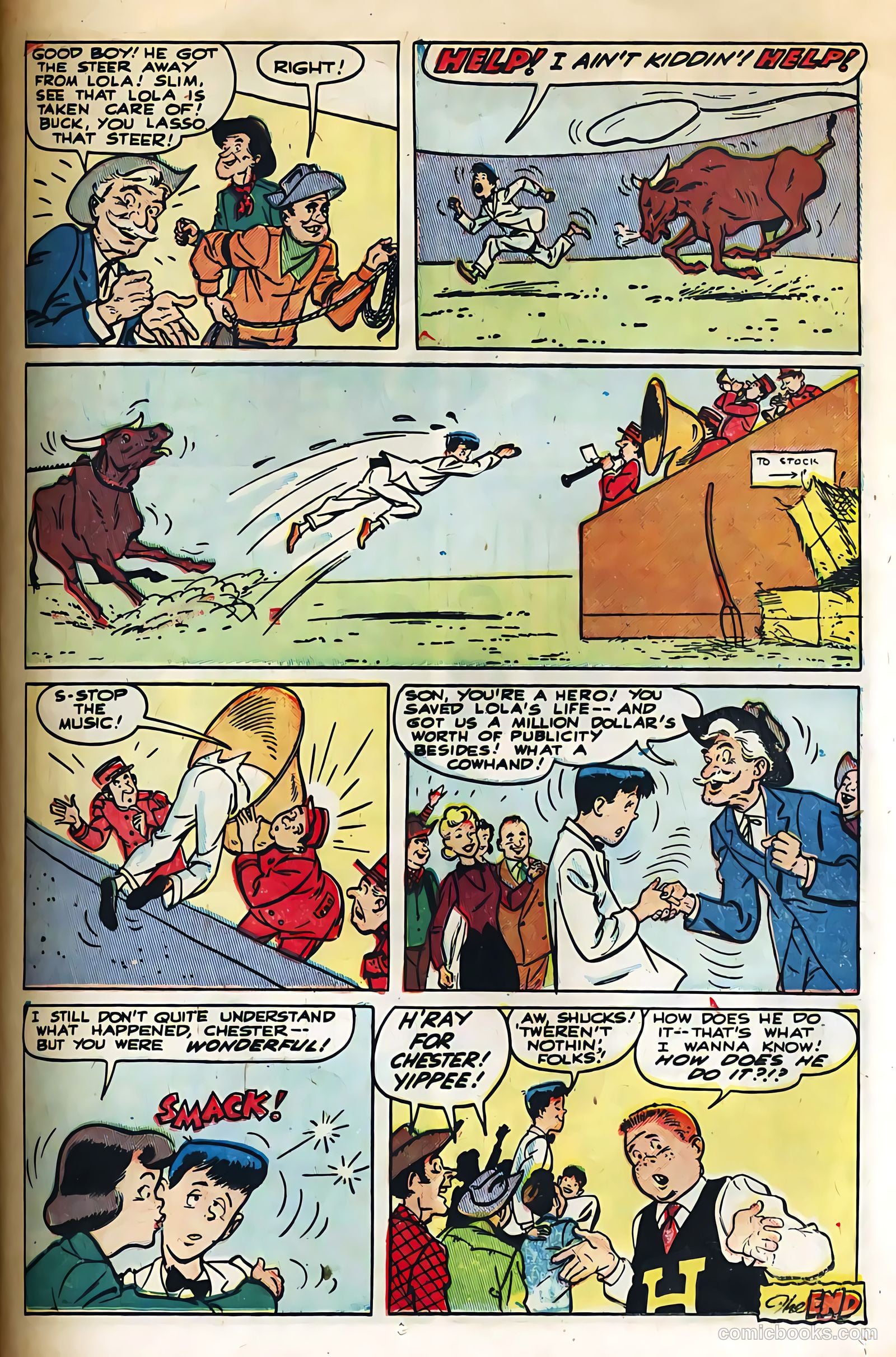 Thrilling Comics #77 — page 25 of 36