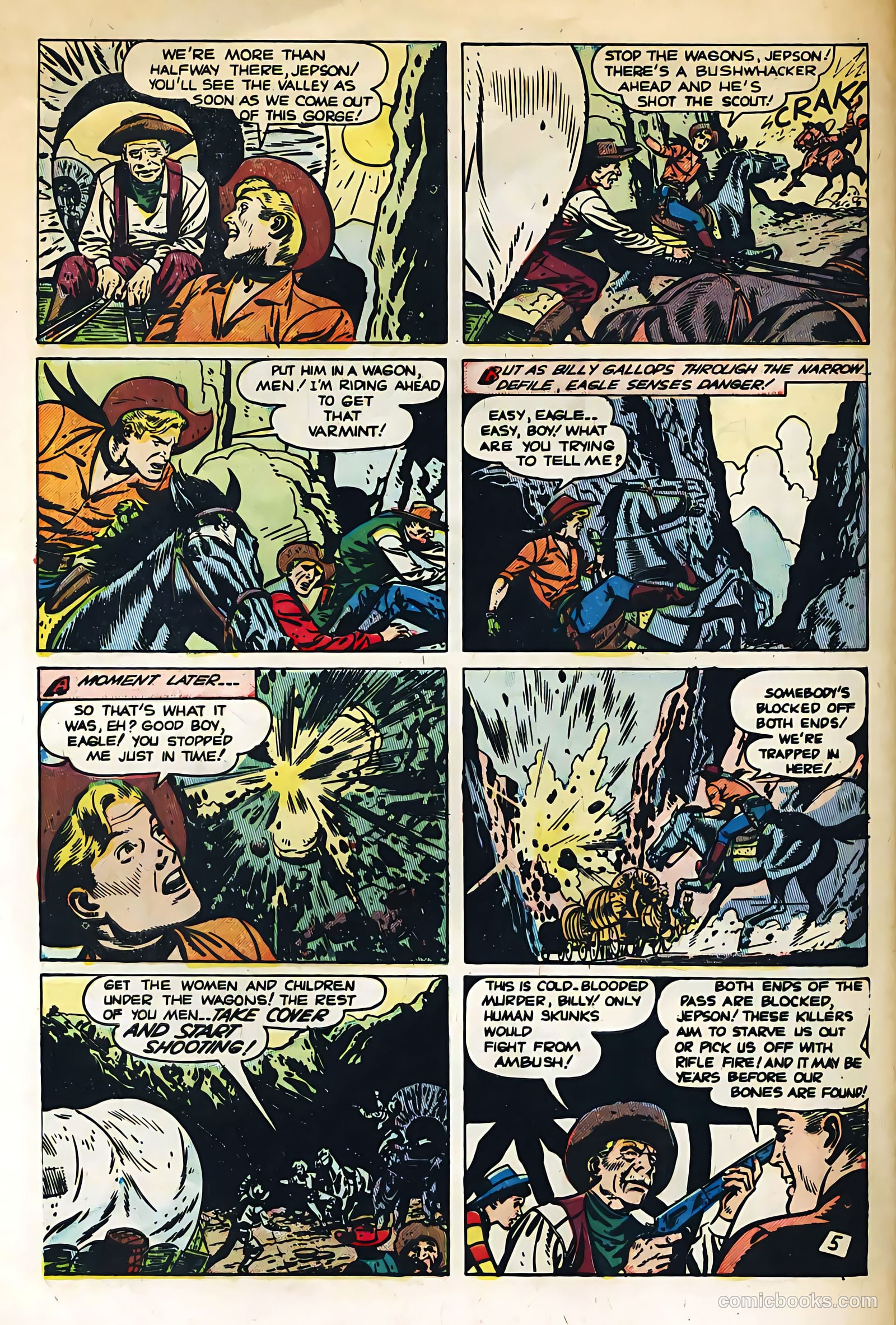 Thrilling Comics #77 — page 32 of 36
