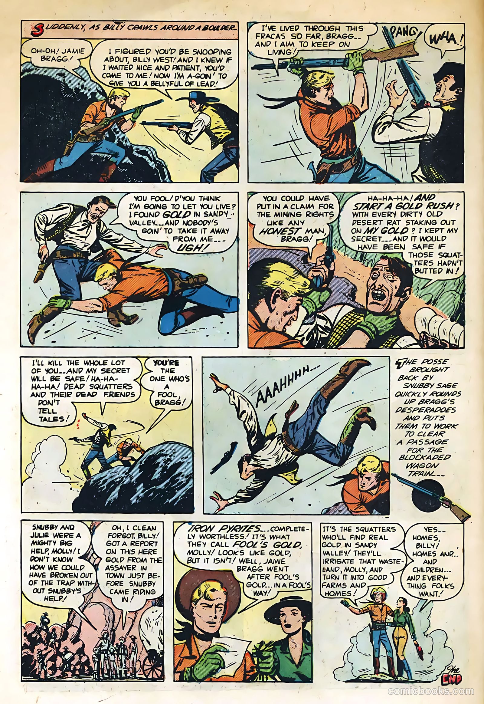 Thrilling Comics #77 — page 34 of 36