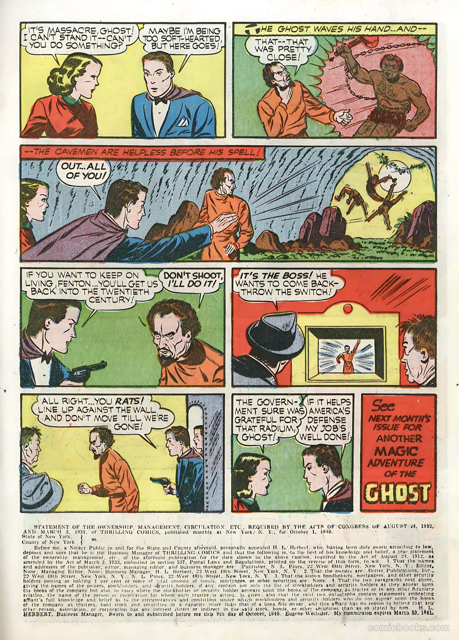 Thrilling Comics #14 — page 27 of 66