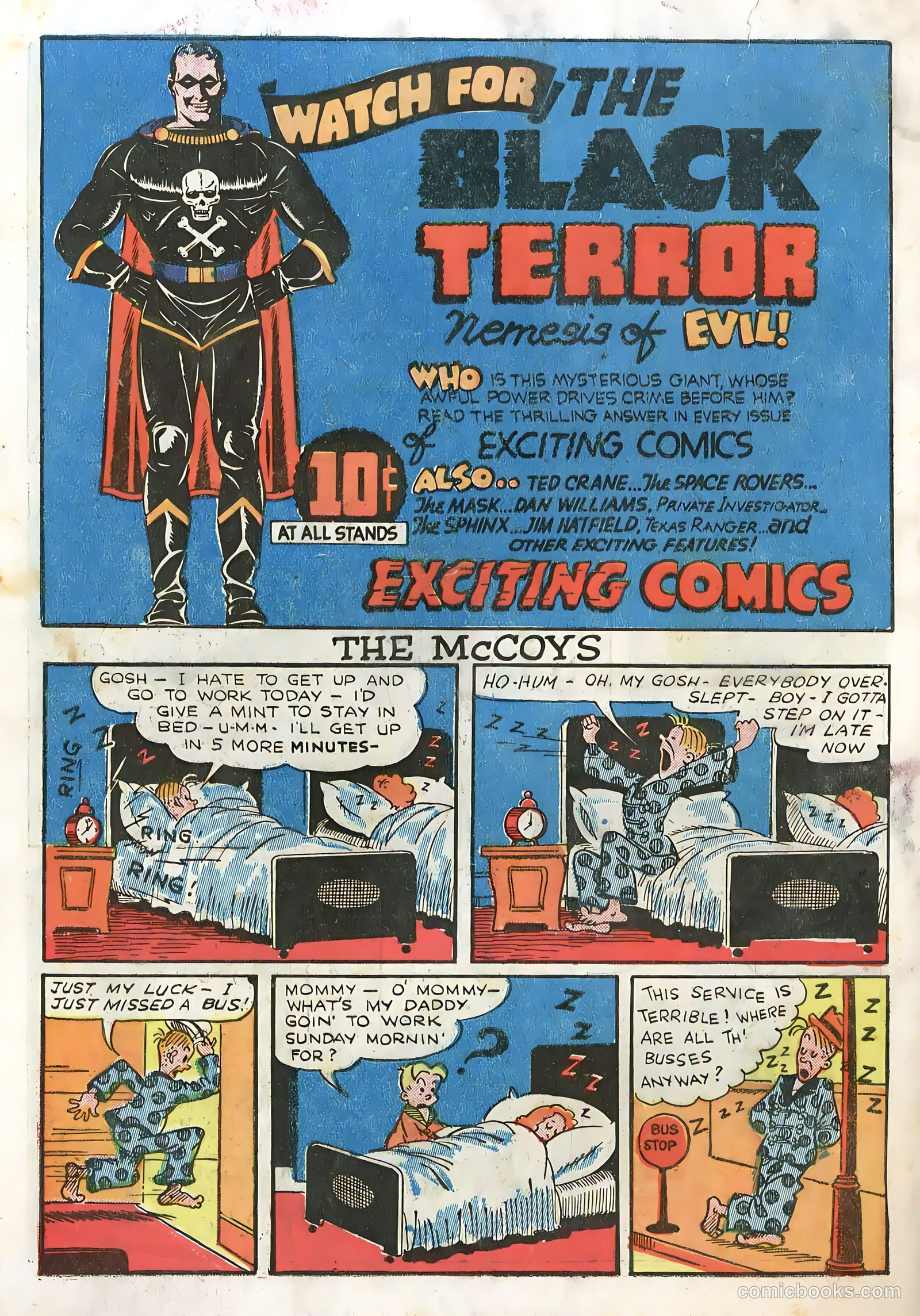 Thrilling Comics #14 — page 66 of 66