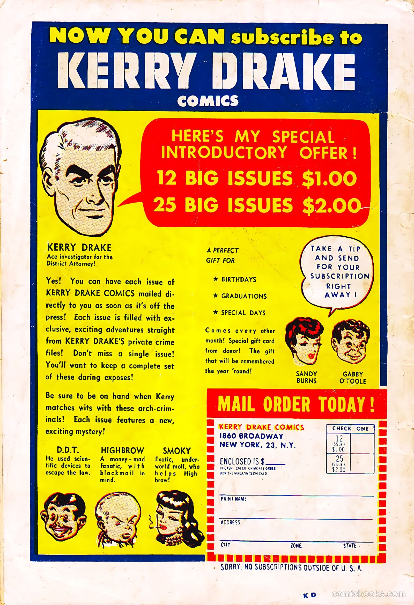 Kerry Drake #21 — page 36 of 36