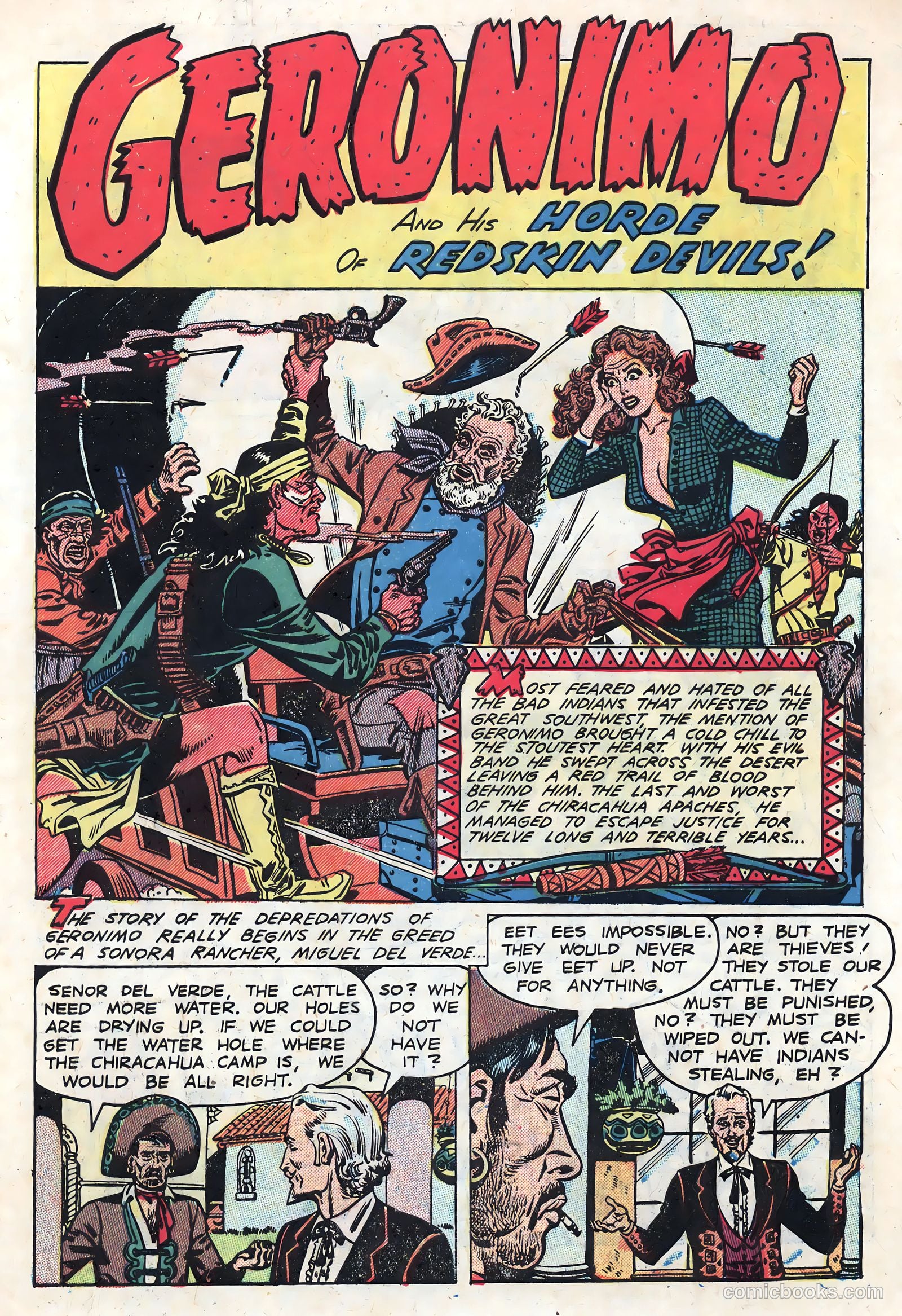 Geronimo 1 - Indian Fighter #1 — page 3 of 35