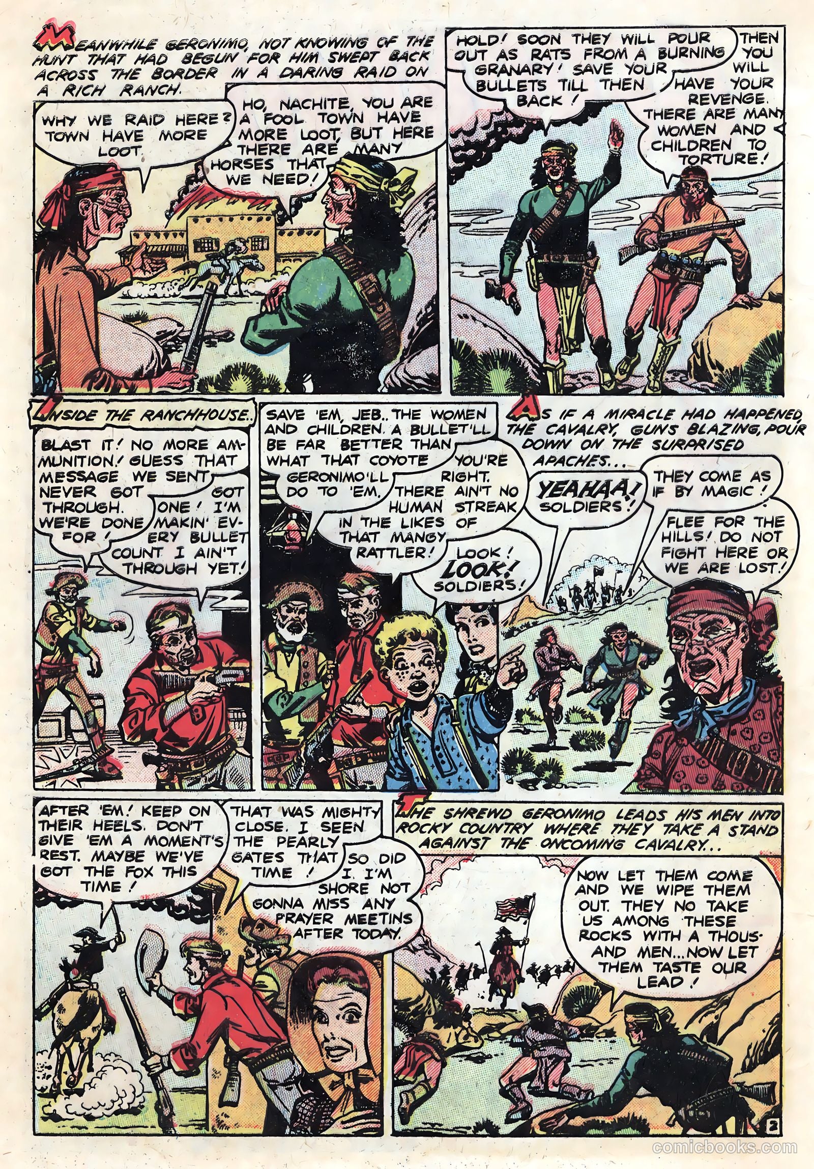 Geronimo 1 - Indian Fighter #1 — page 28 of 35