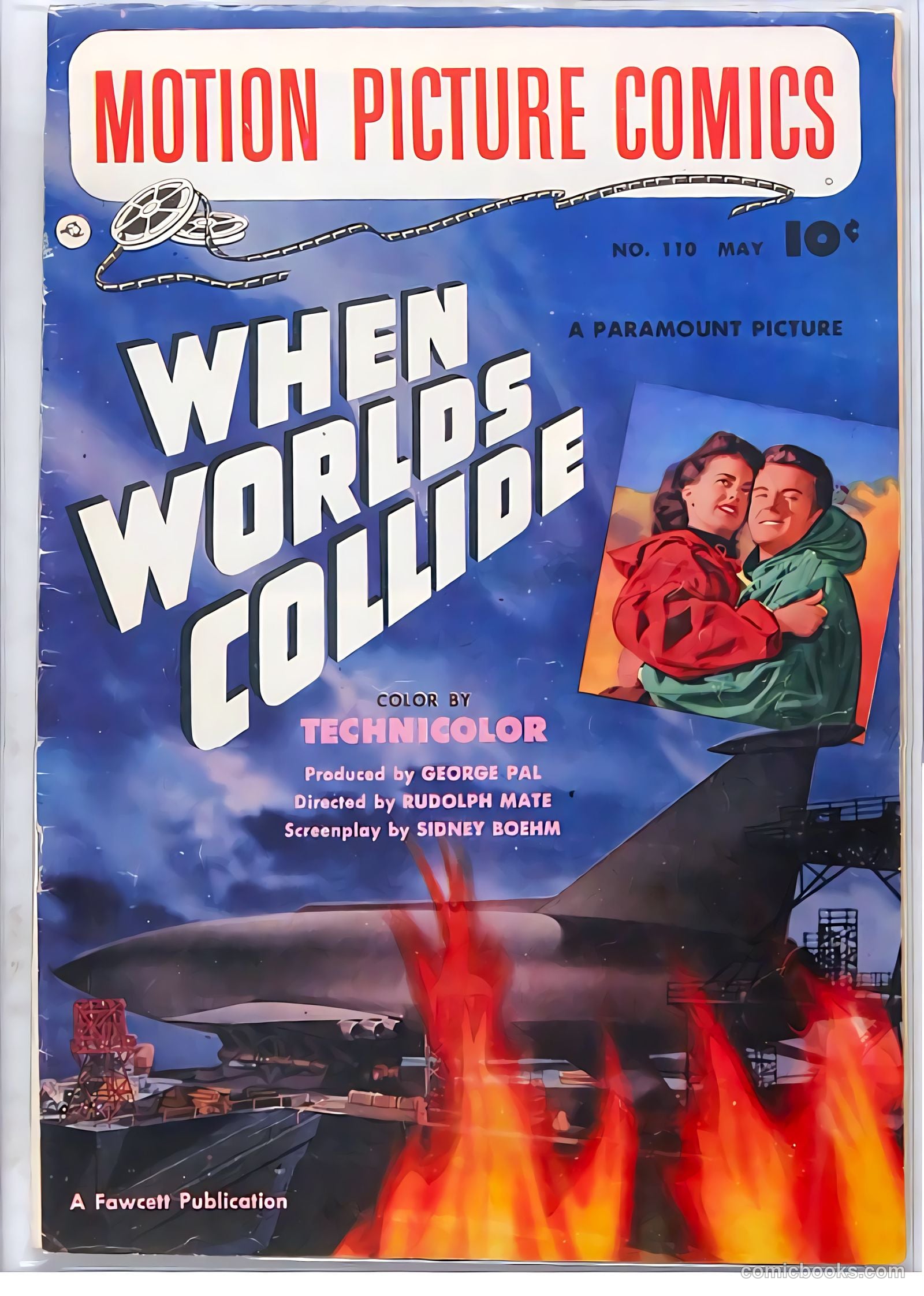 Motion Picture Comics 110 When Worlds Collide #1 — page 1 of 36
