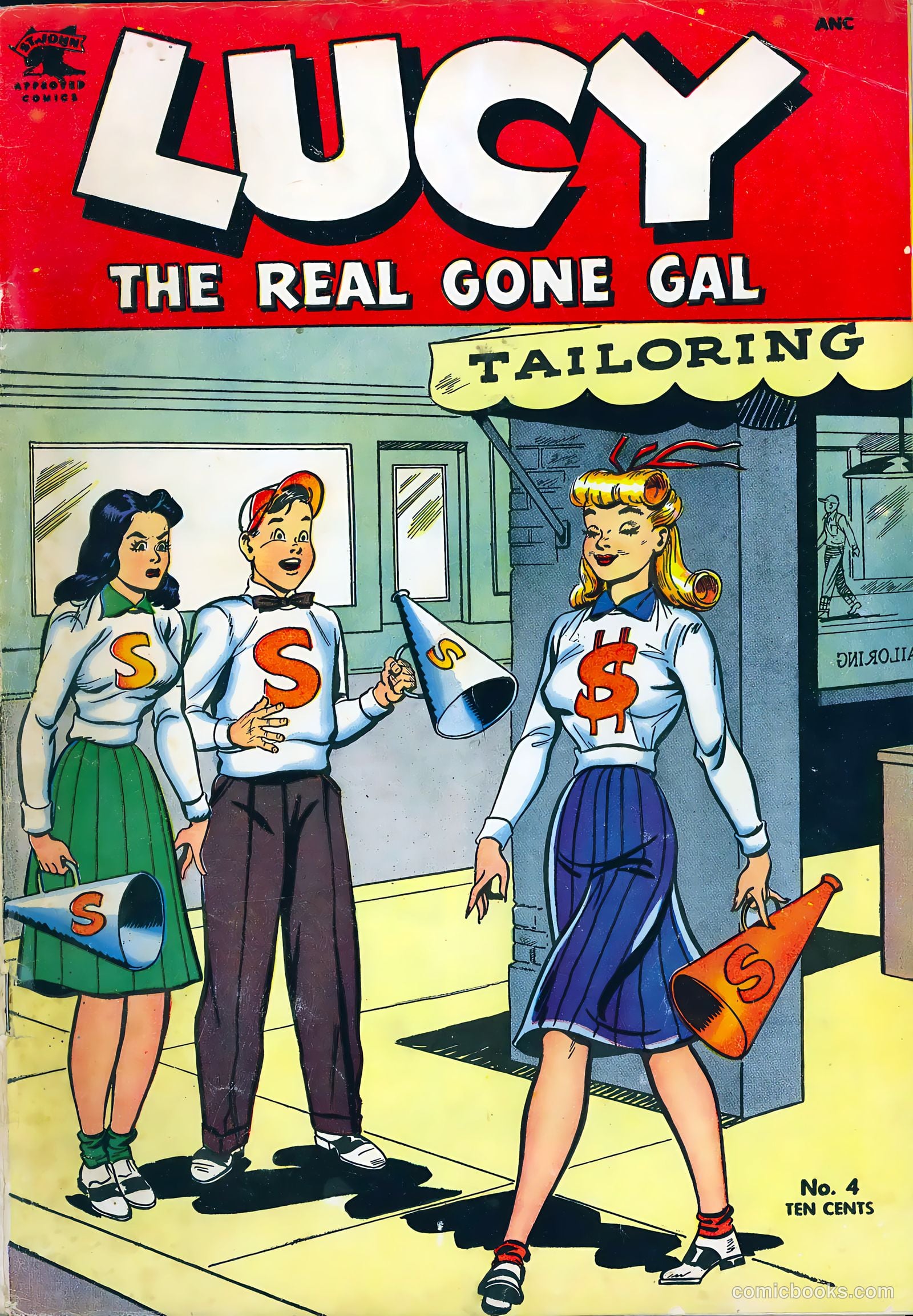 Lucy, The Real Gone Gal #4 — page 1 of 36