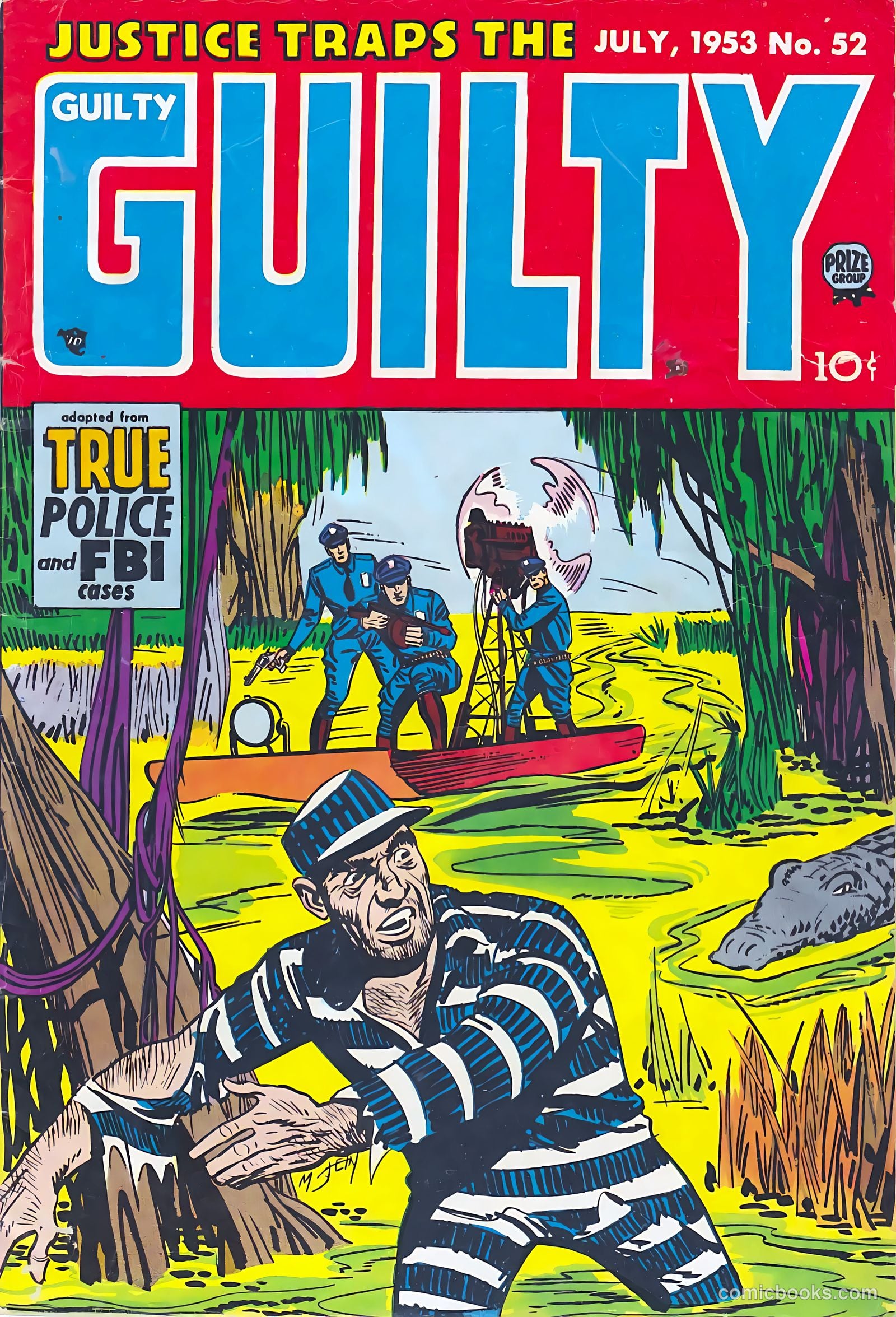 Justice Traps the Guilty #52 — page 1 of 36