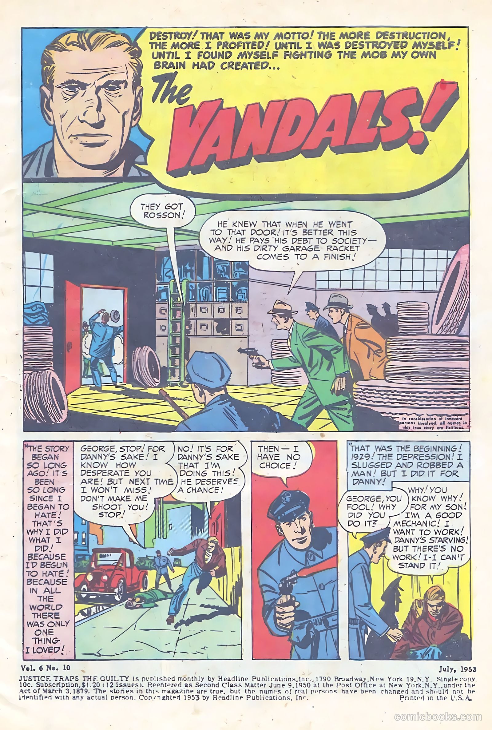 Justice Traps the Guilty #52 — page 3 of 36