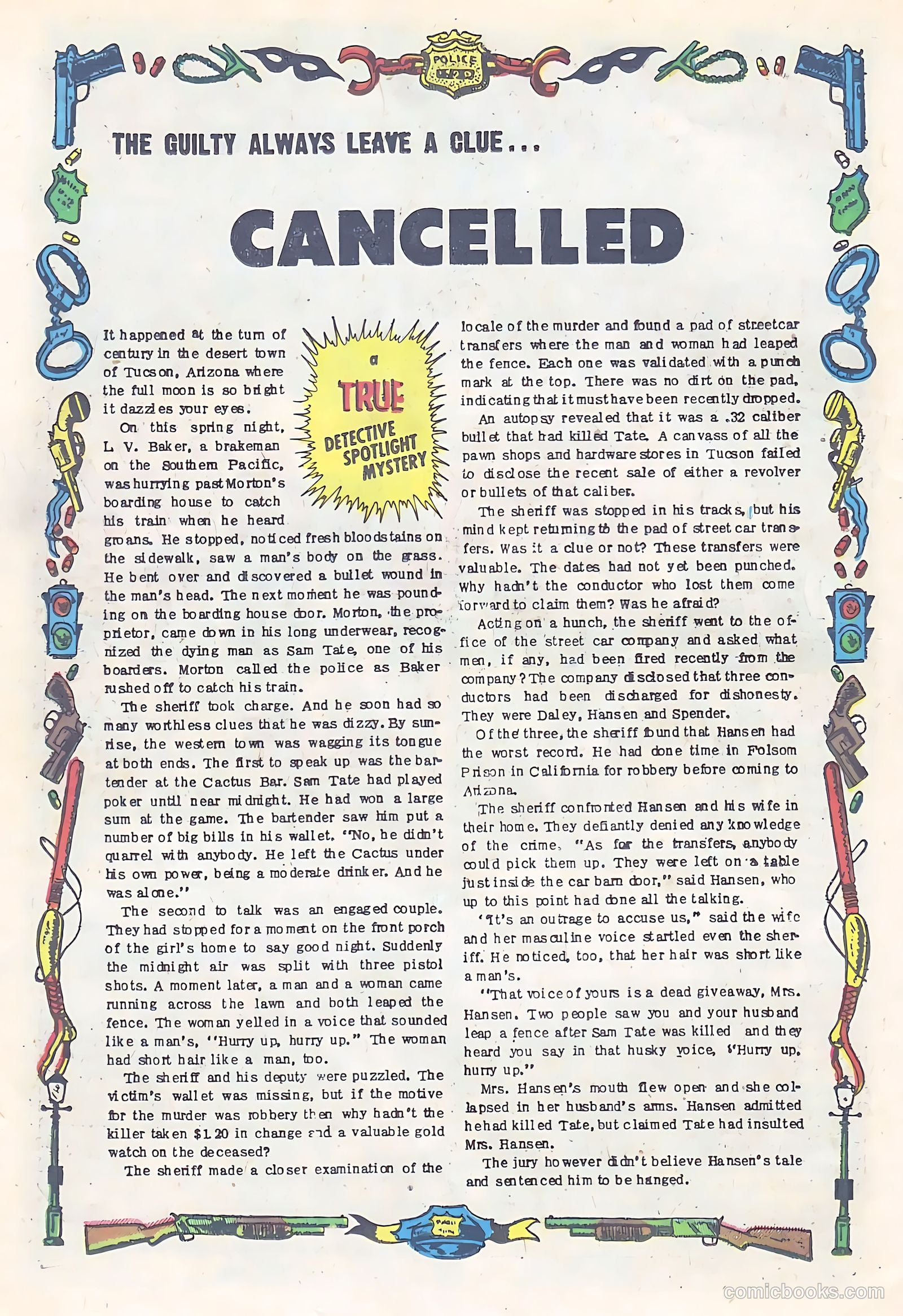 Justice Traps the Guilty #52 — page 14 of 36