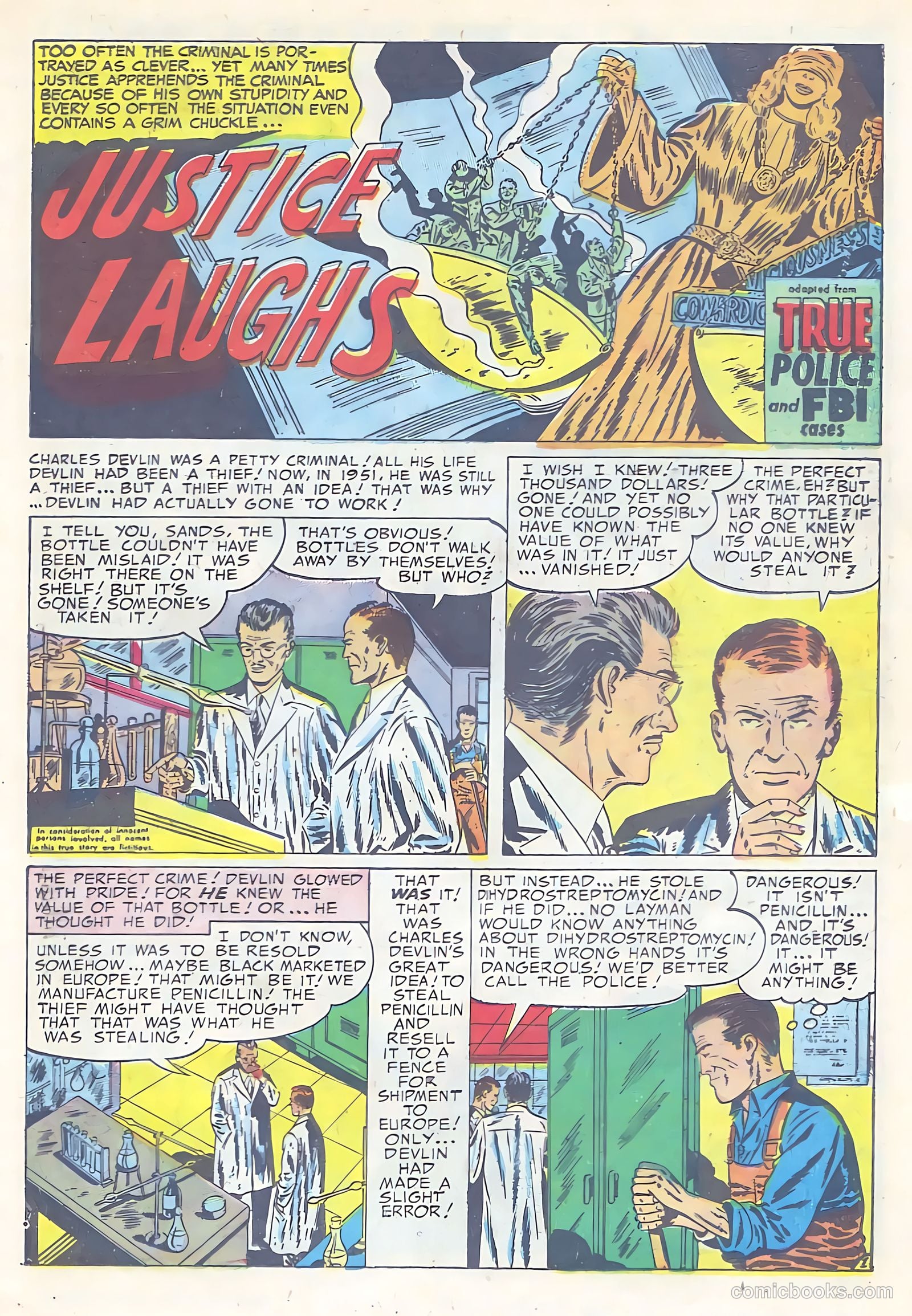 Justice Traps the Guilty #52 — page 23 of 36