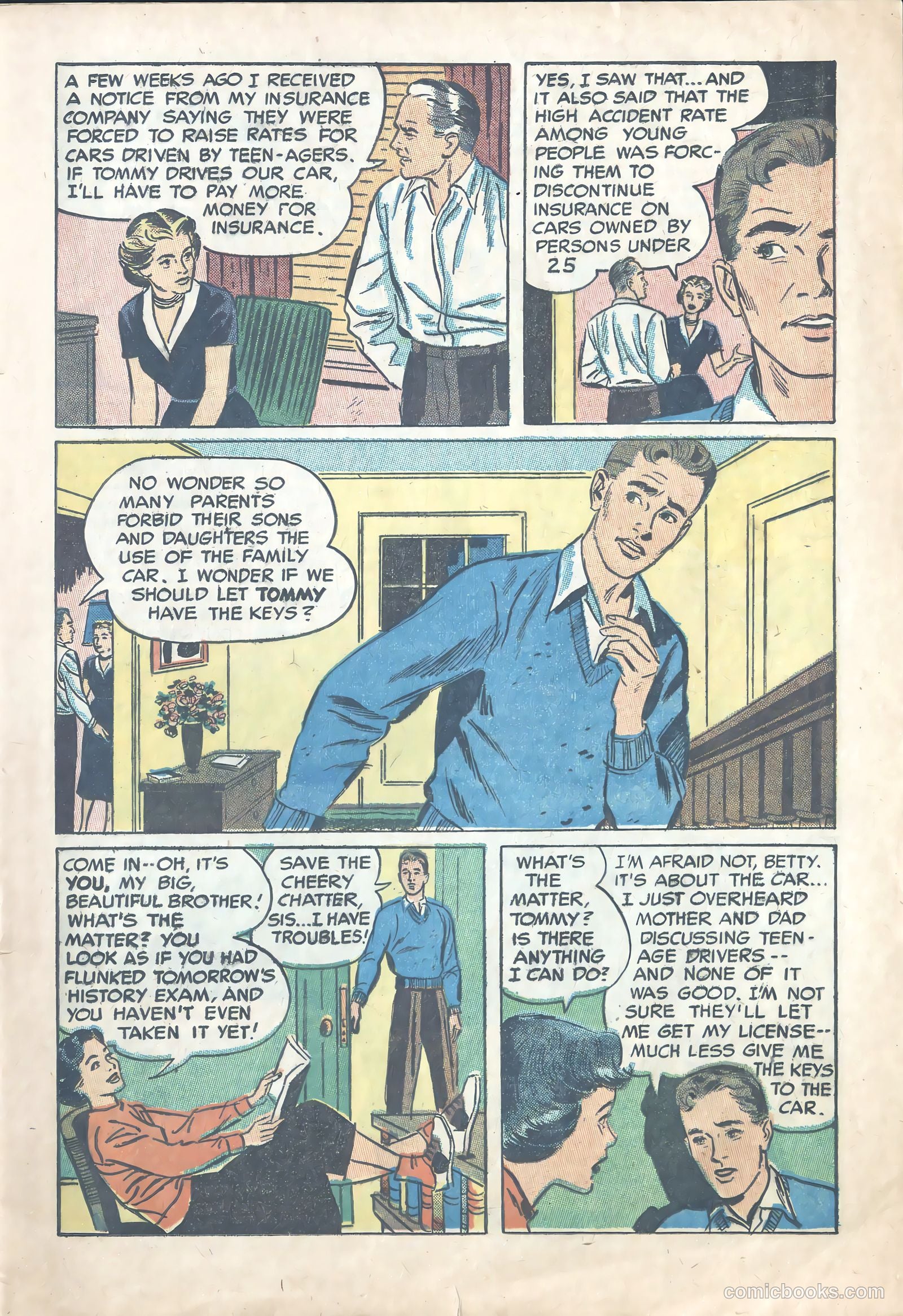 Tommy Gets the Keys #nn — page 7 of 32