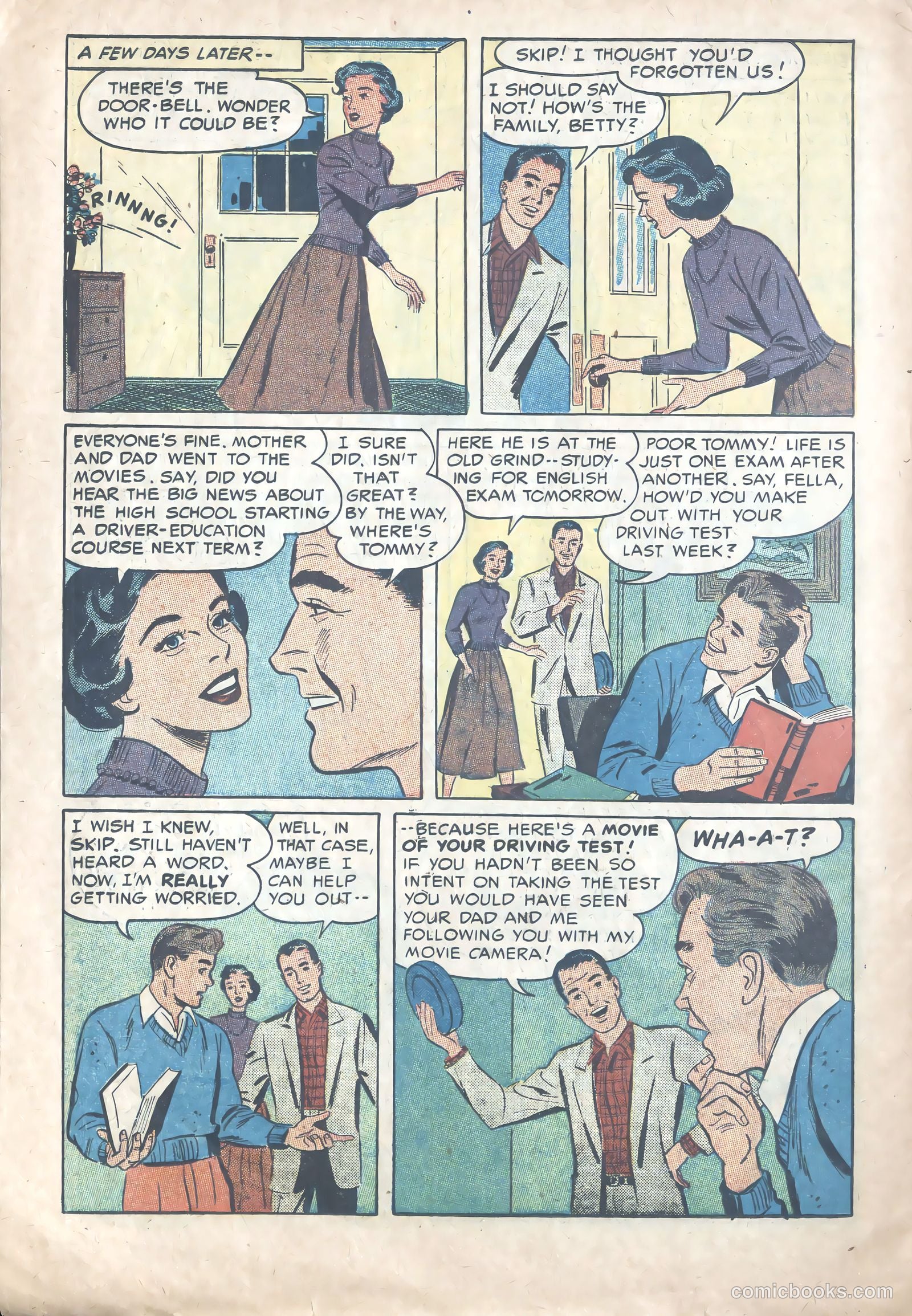 Tommy Gets the Keys #nn — page 28 of 32