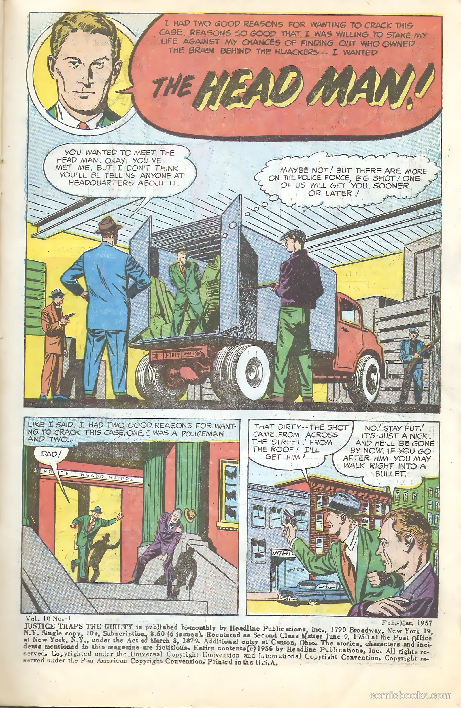 Justice Traps the Guilty #85 — page 3 of 36