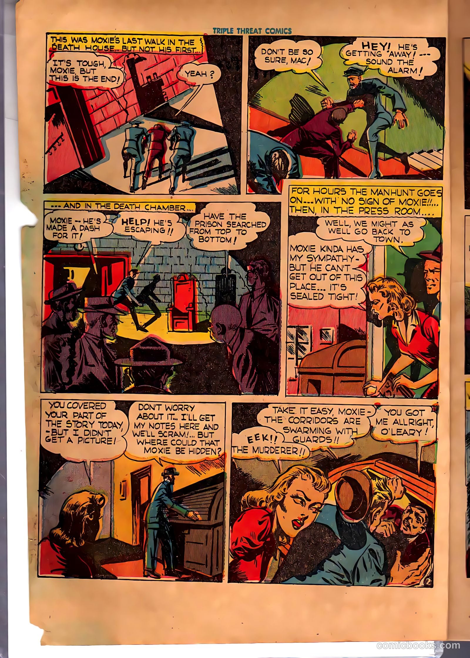 triple threat comics 1945 raw #nn — page 4 of 52