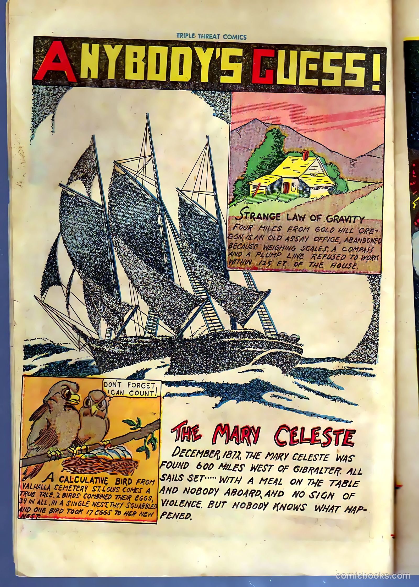 triple threat comics 1945 raw #nn — page 10 of 52
