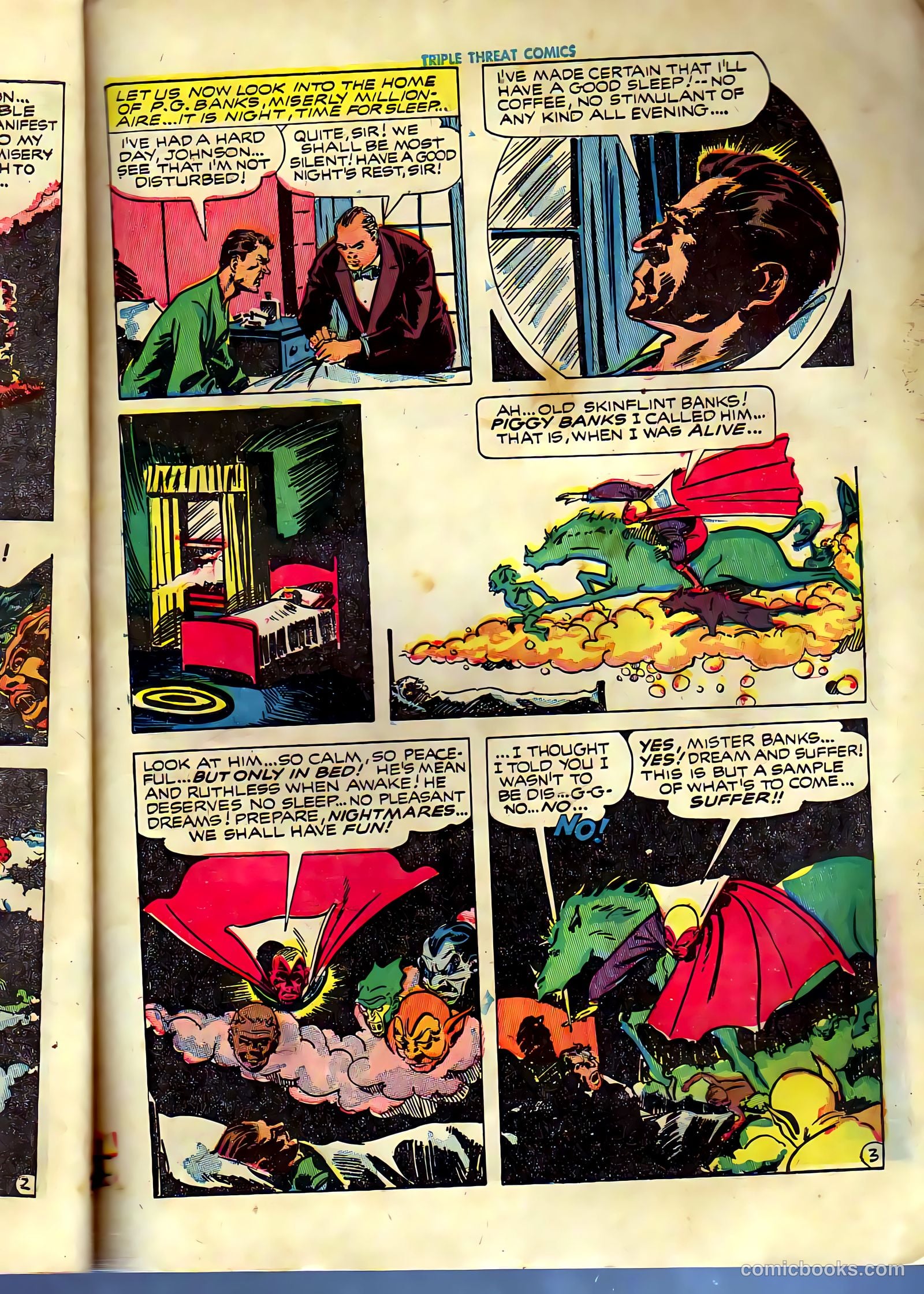 triple threat comics 1945 raw #nn — page 13 of 52