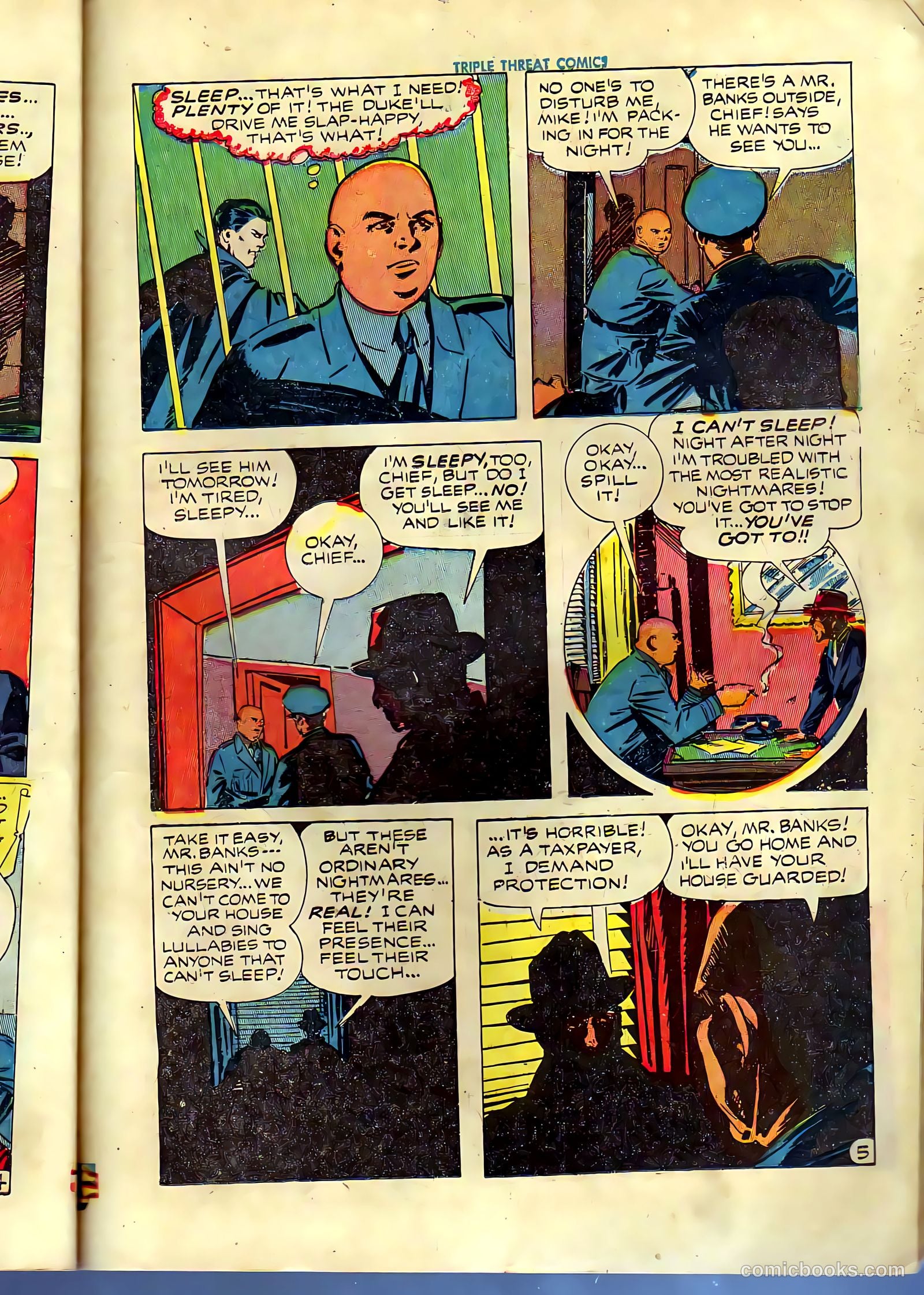 triple threat comics 1945 raw #nn — page 15 of 52