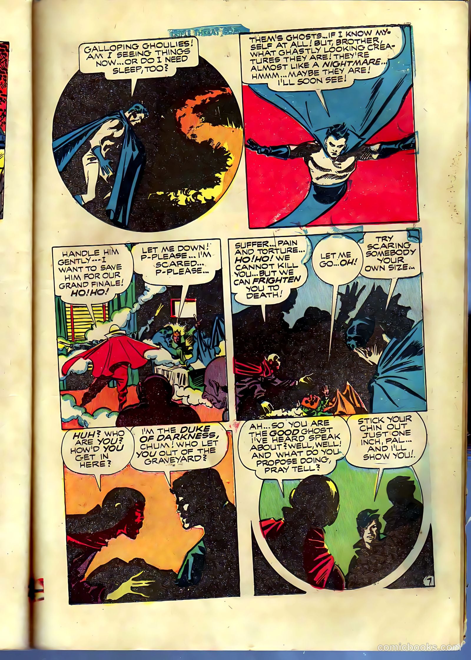 triple threat comics 1945 raw #nn — page 17 of 52