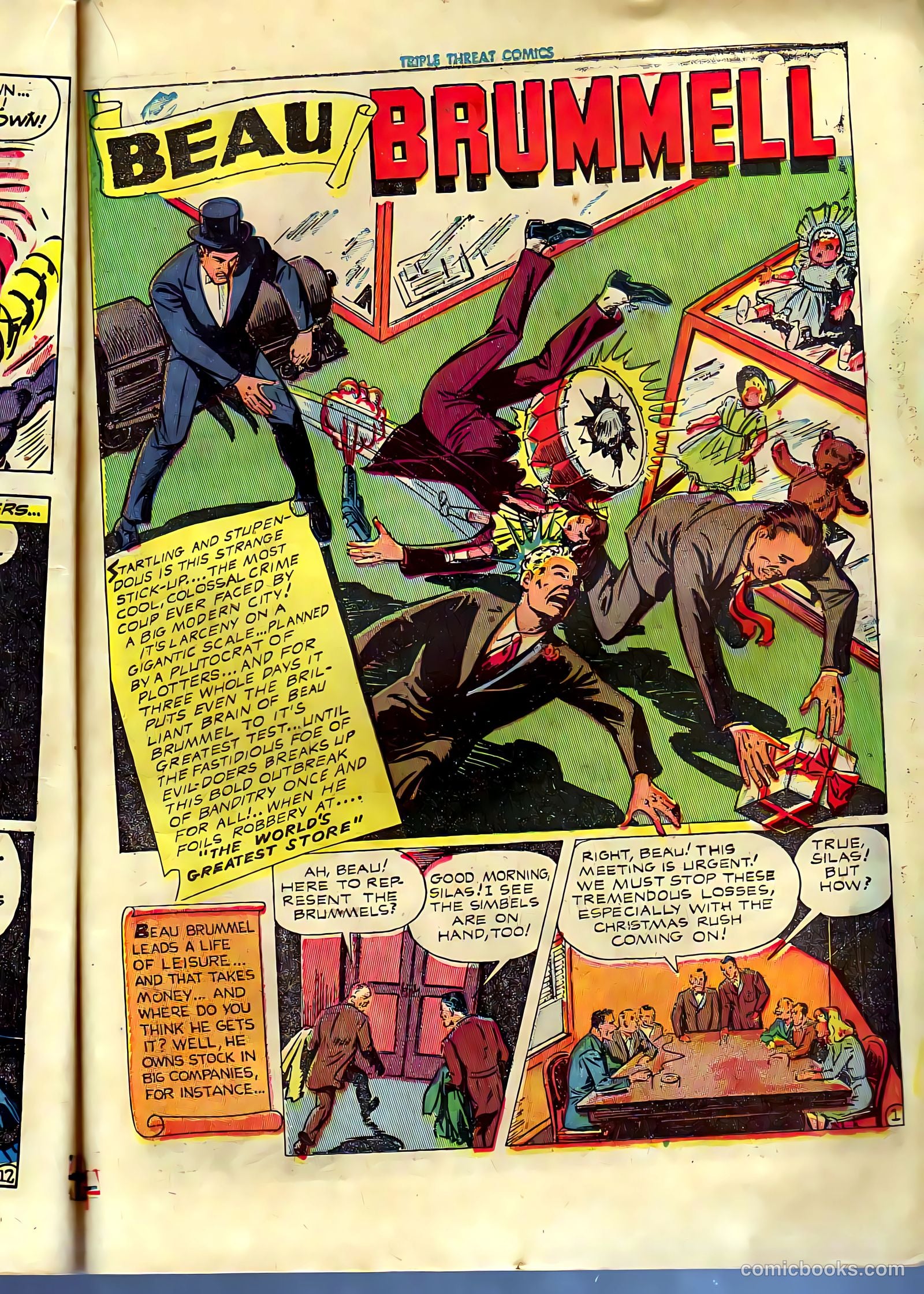 triple threat comics 1945 raw #nn — page 23 of 52