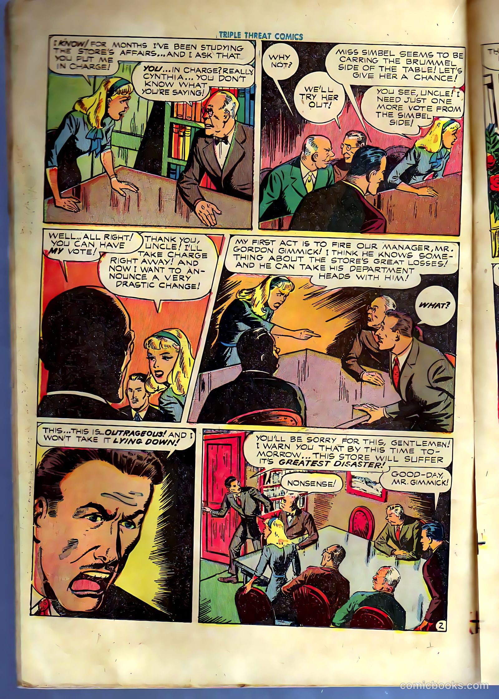 triple threat comics 1945 raw #nn — page 24 of 52