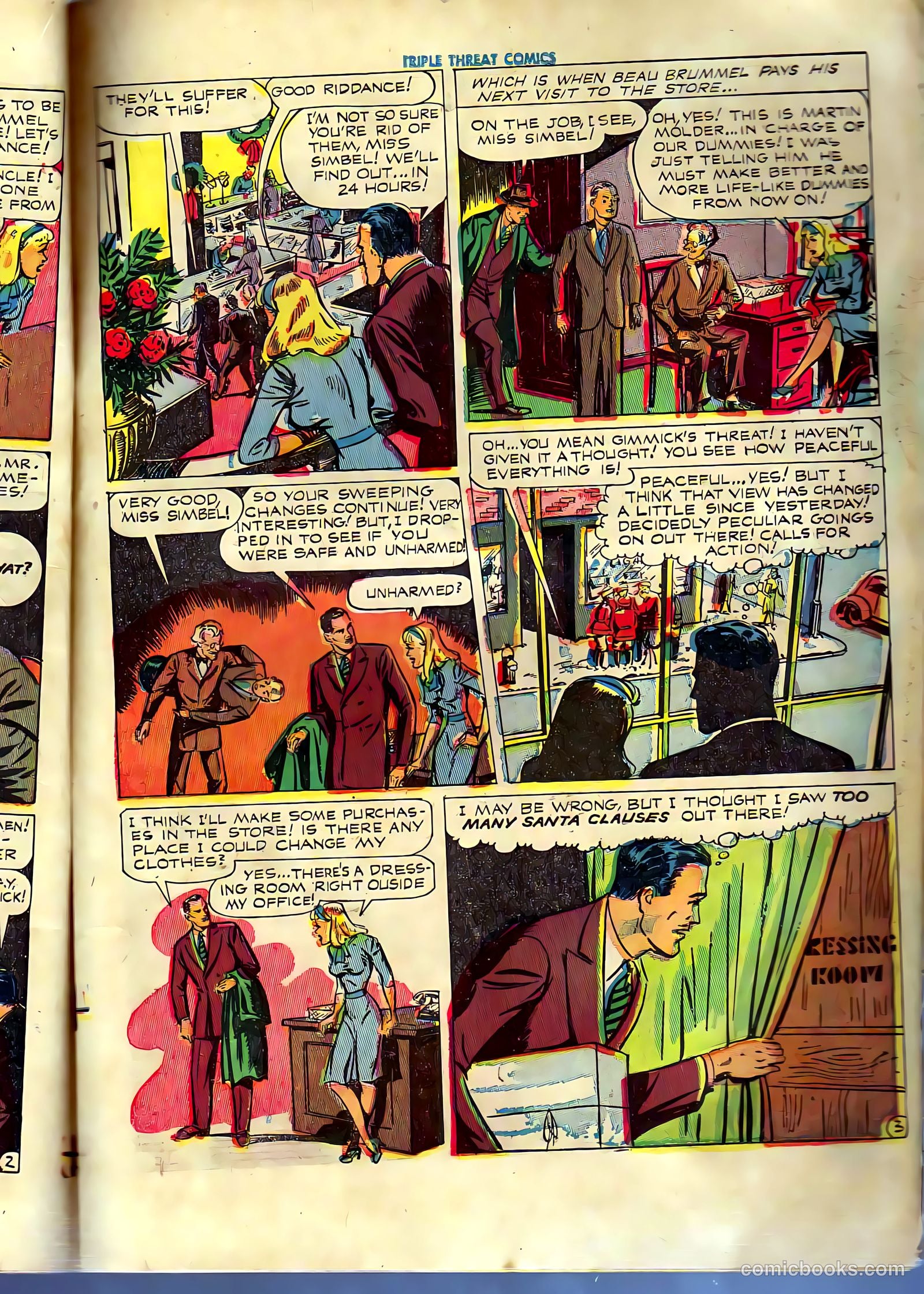 triple threat comics 1945 raw #nn — page 25 of 52