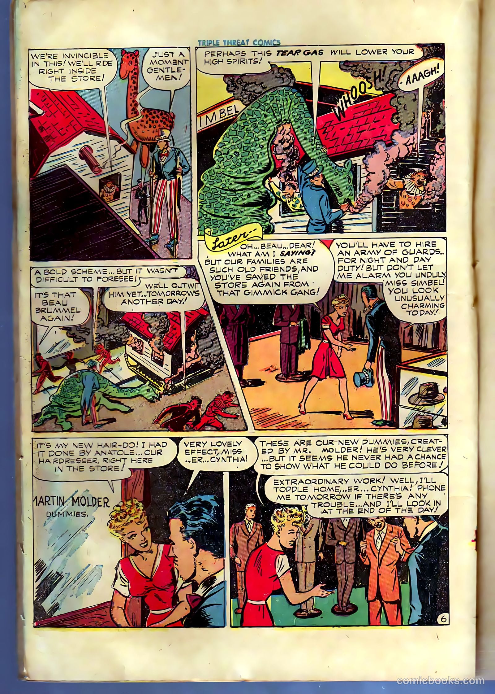 triple threat comics 1945 raw #nn — page 28 of 52