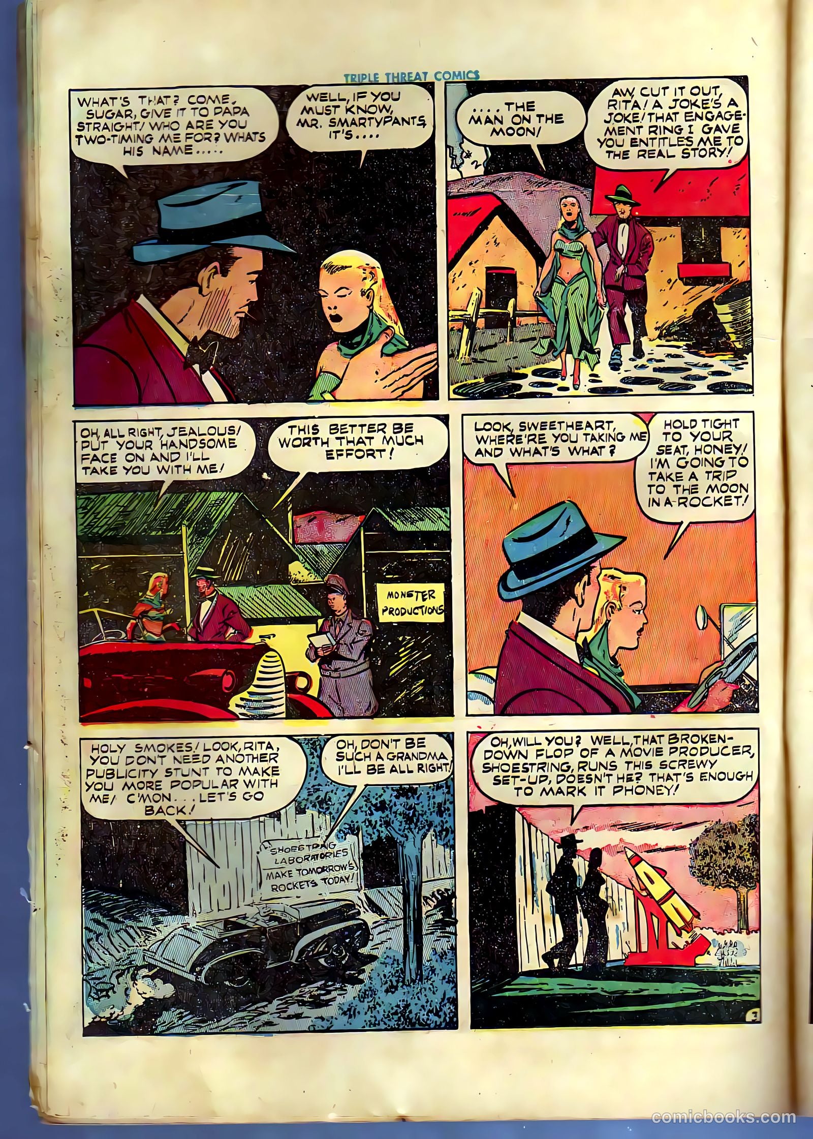 triple threat comics 1945 raw #nn — page 34 of 52