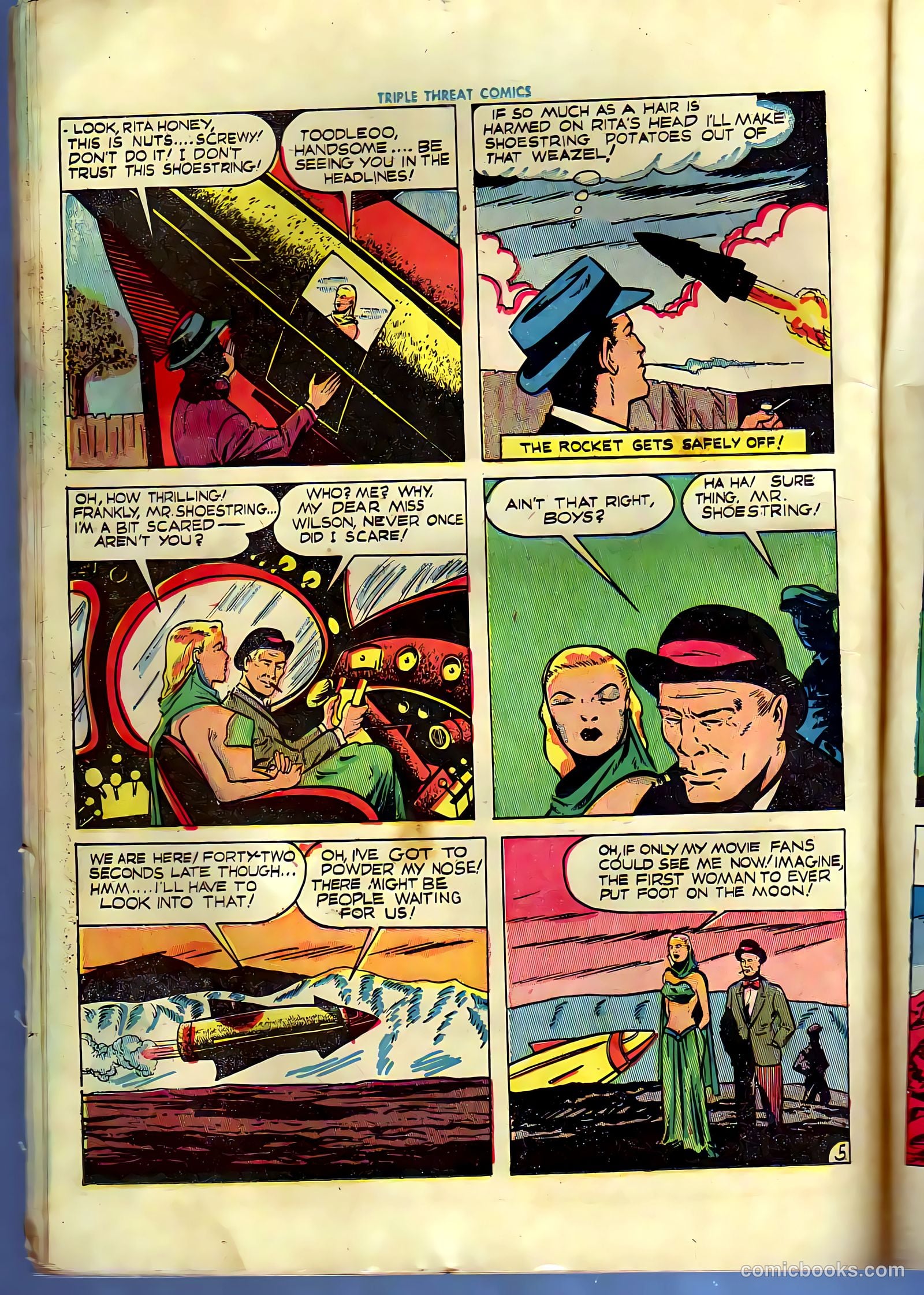 triple threat comics 1945 raw #nn — page 36 of 52