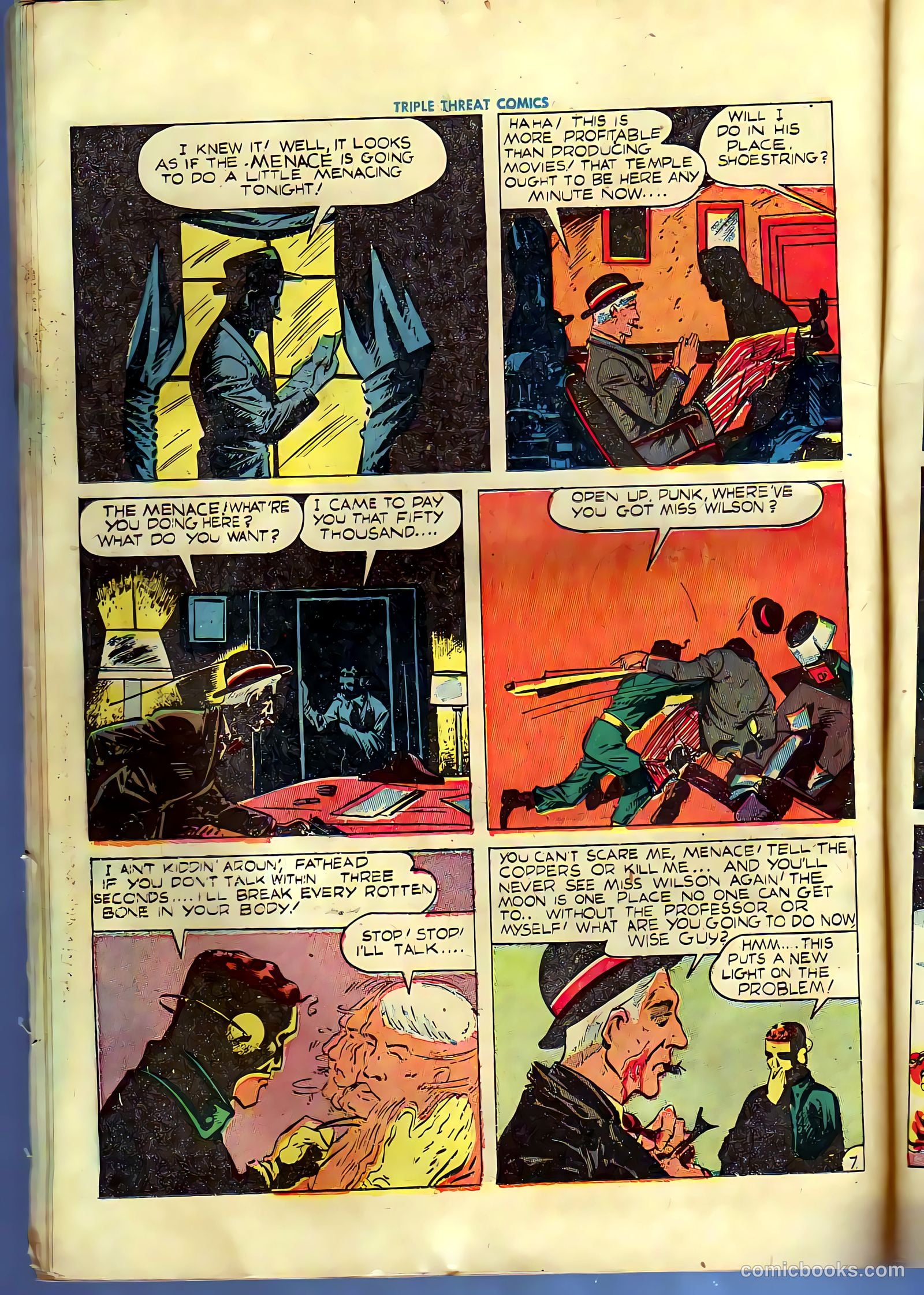 triple threat comics 1945 raw #nn — page 38 of 52