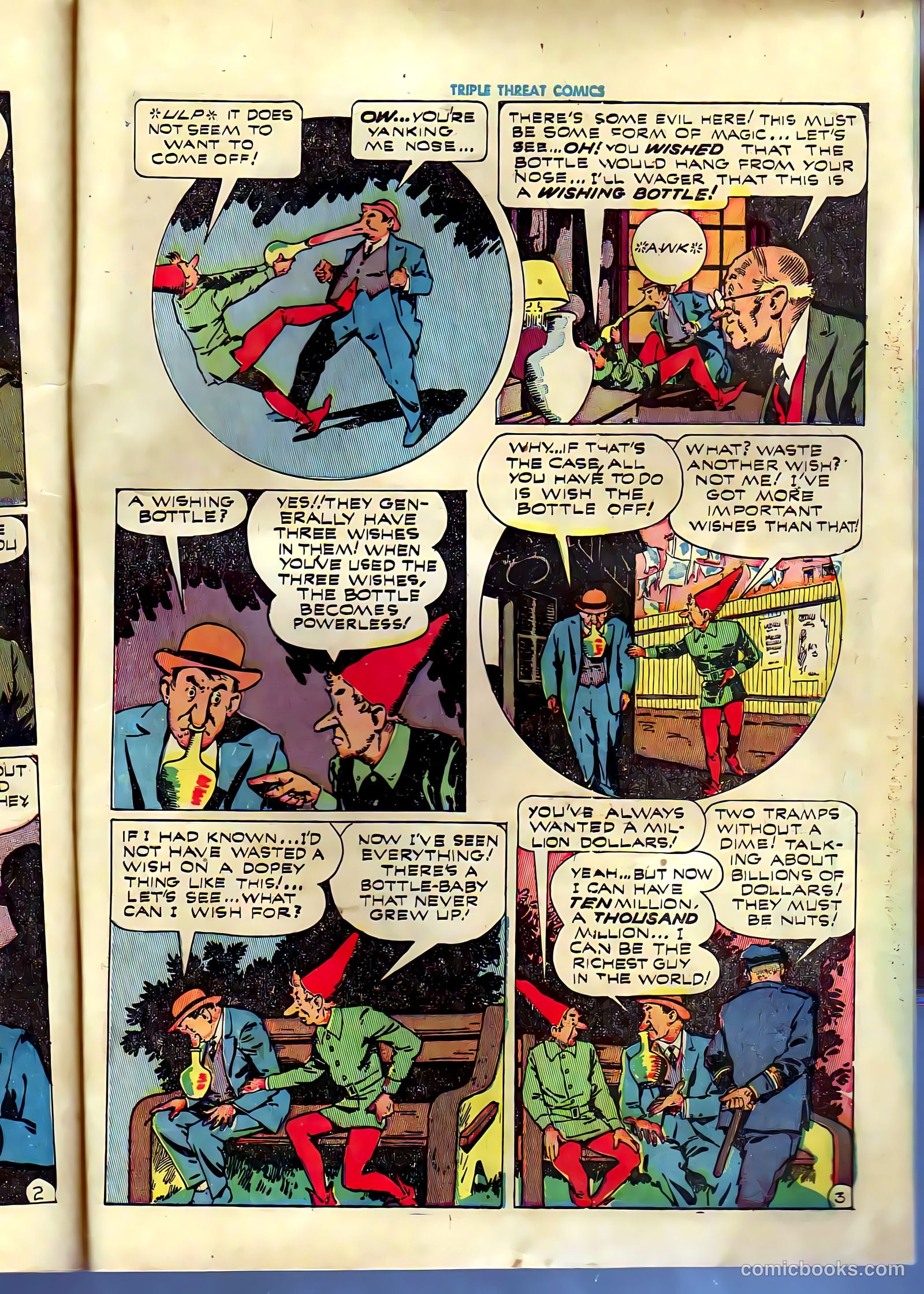 triple threat comics 1945 raw #nn — page 43 of 52