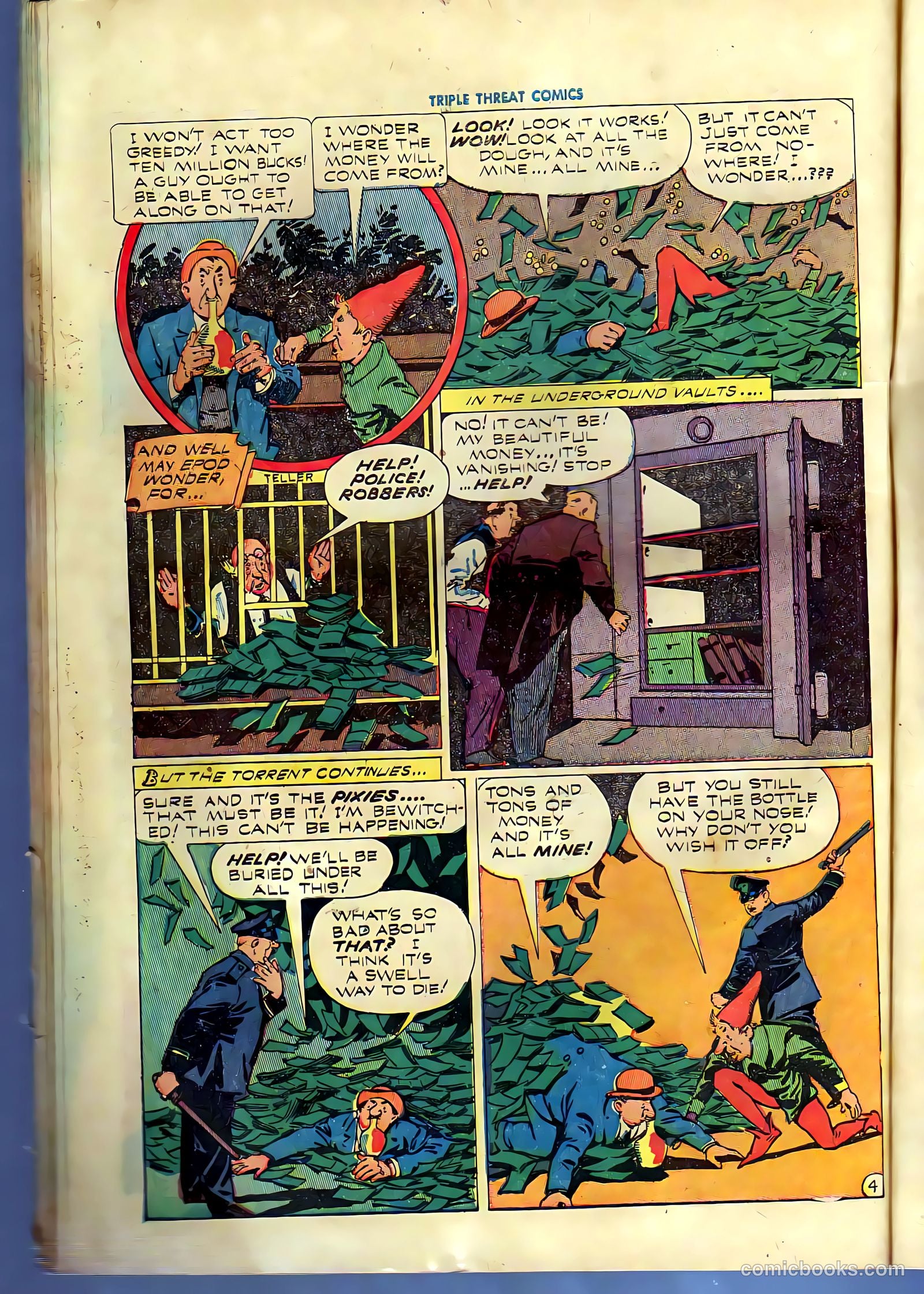 triple threat comics 1945 raw #nn — page 44 of 52