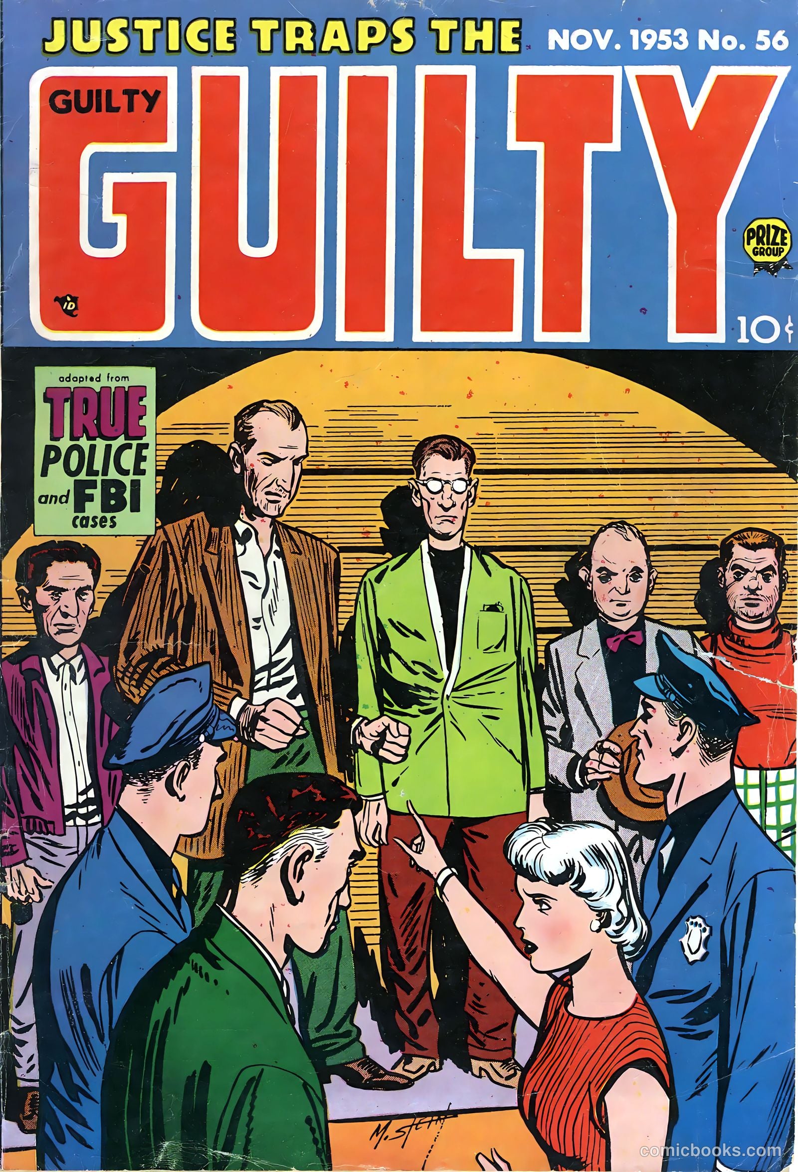 Justice Traps the Guilty #56 — page 1 of 36