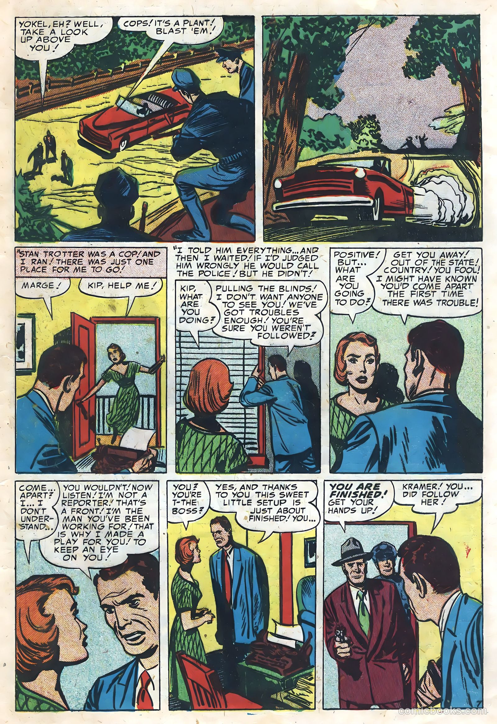 Justice Traps the Guilty #56 — page 9 of 36