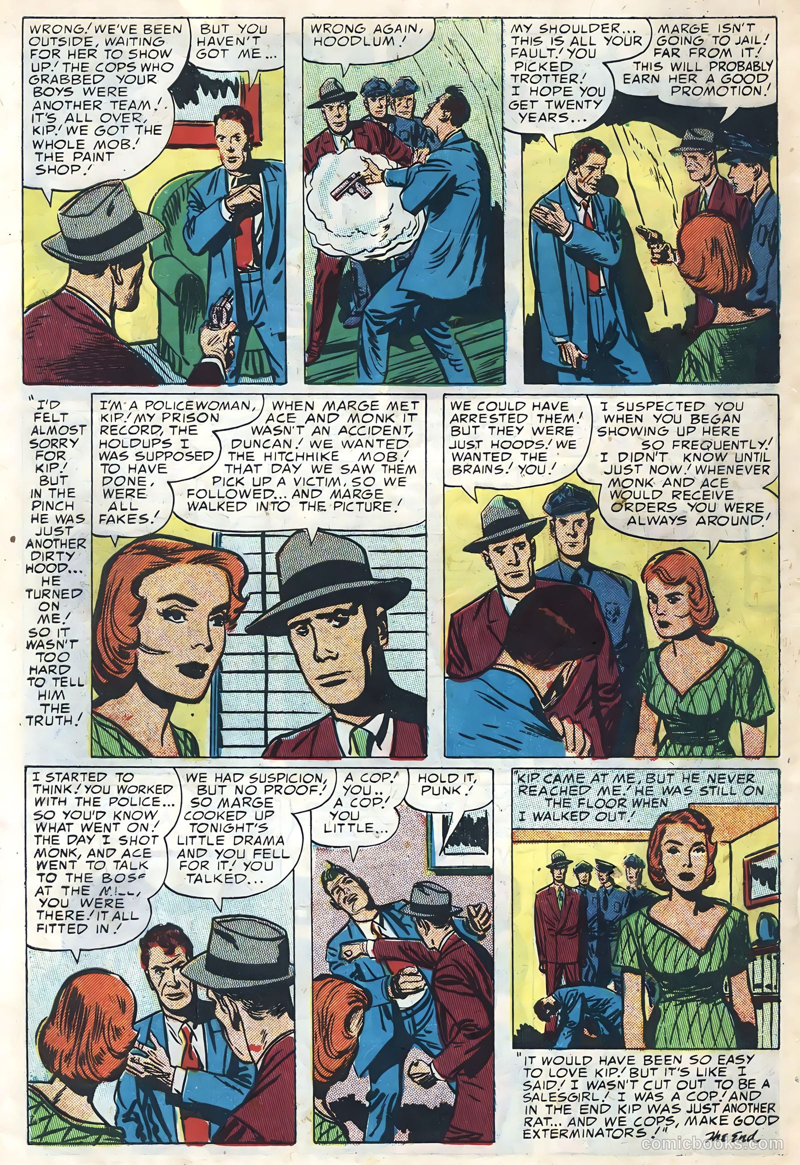 Justice Traps the Guilty #56 — page 10 of 36