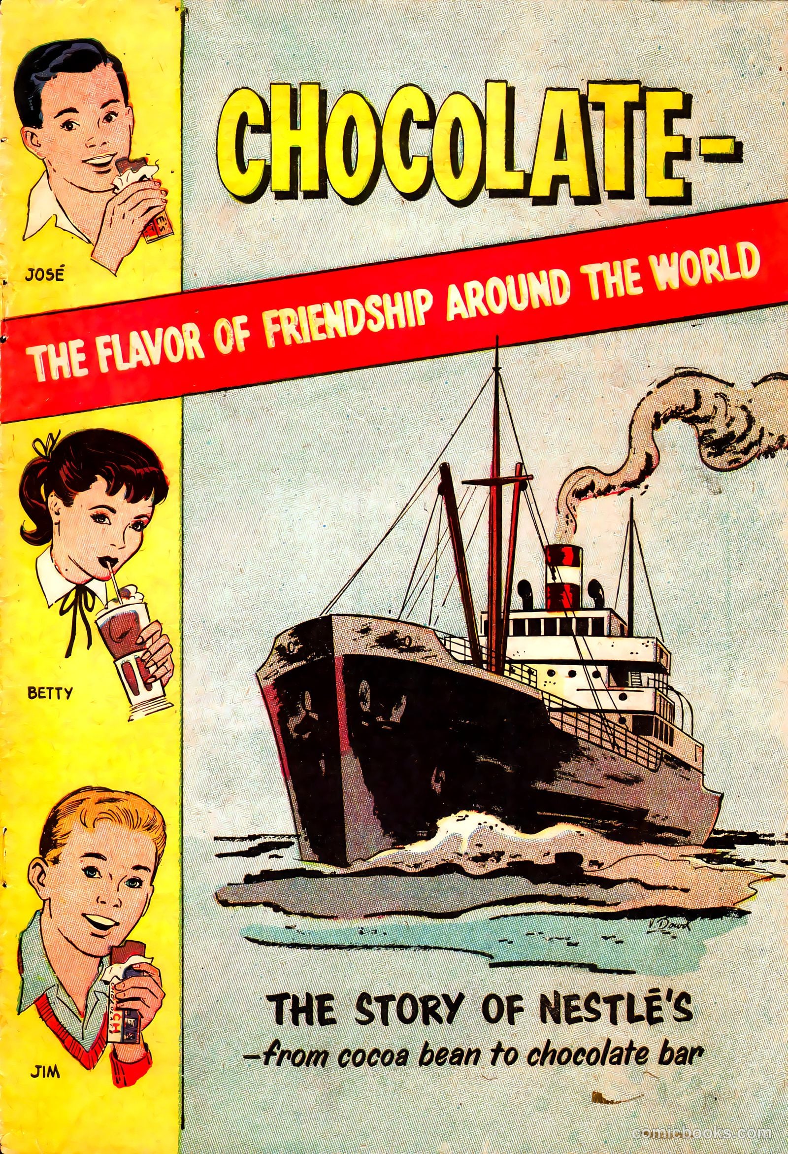 Chocolate - The Flavor of Friendship Around the World #nn — page 1 of 16