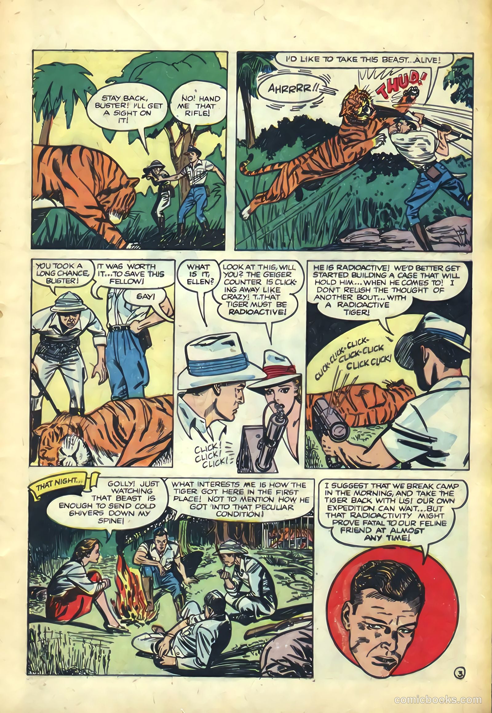 The Amazing Adventures of Buster Crabbe #3 — page 5 of 36