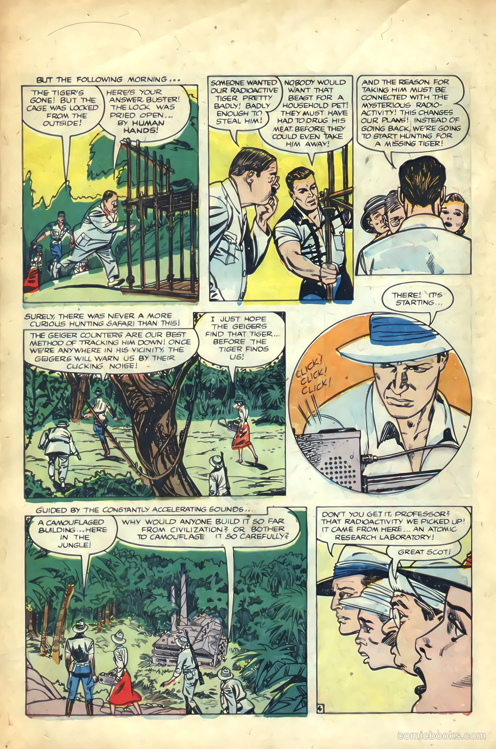The Amazing Adventures of Buster Crabbe #3 — page 6 of 36