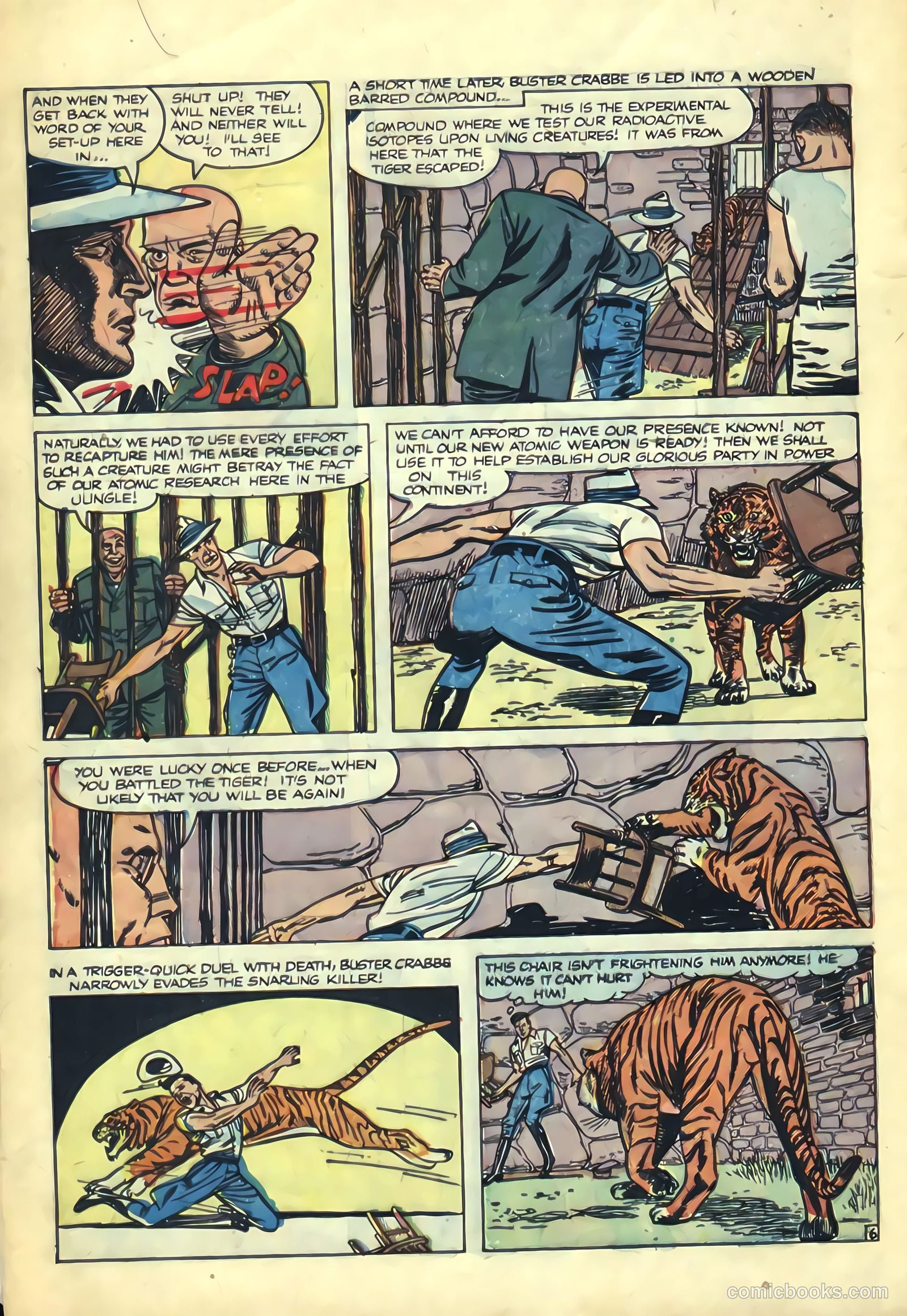 The Amazing Adventures of Buster Crabbe #3 — page 8 of 36