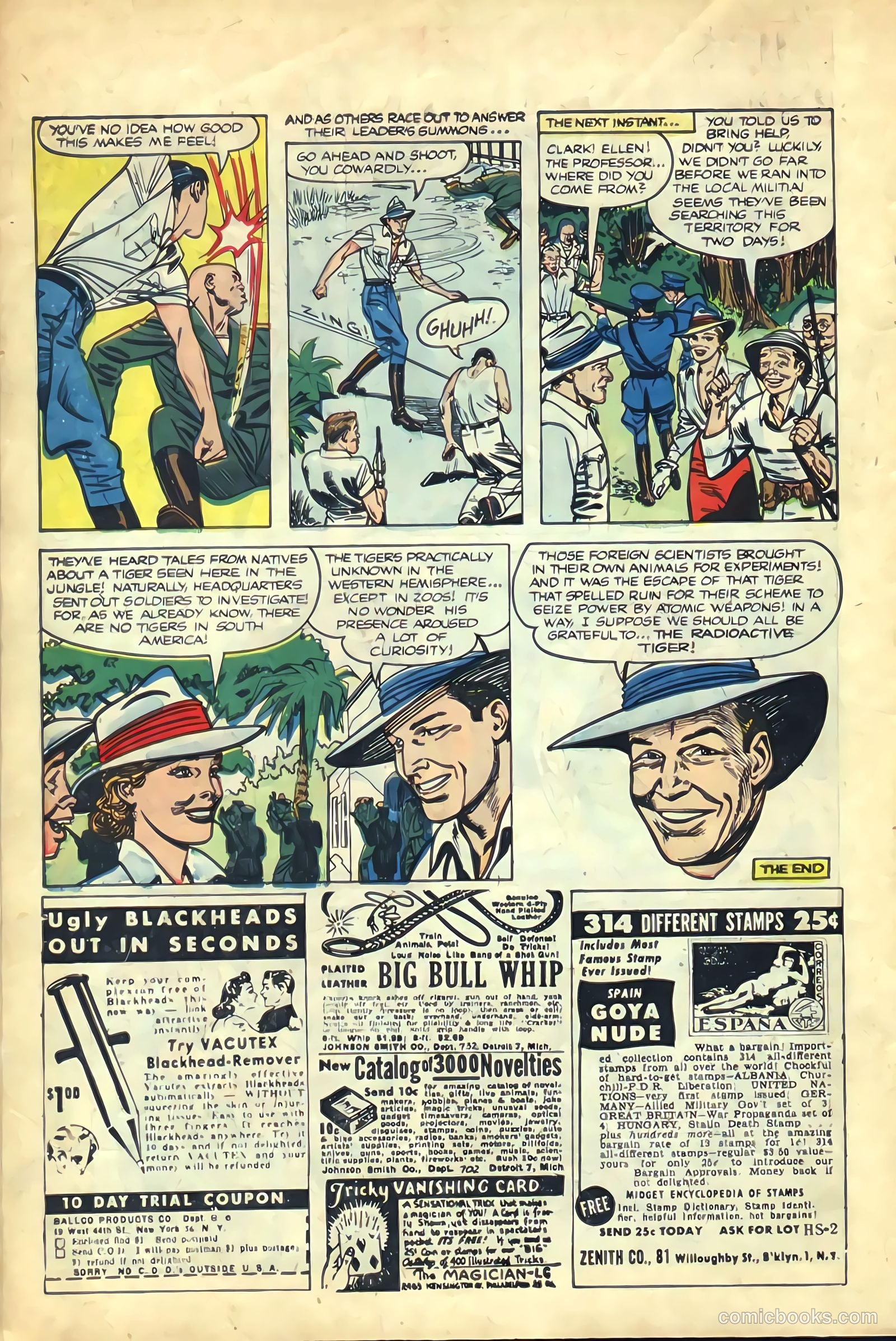 The Amazing Adventures of Buster Crabbe #3 — page 10 of 36