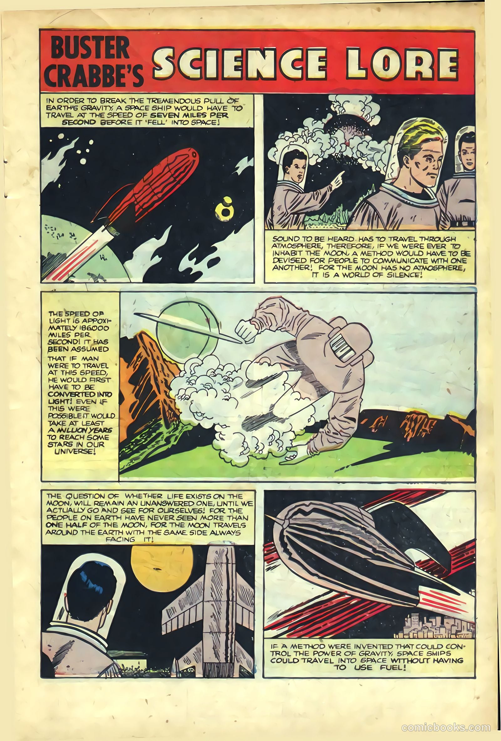 The Amazing Adventures of Buster Crabbe #3 — page 11 of 36
