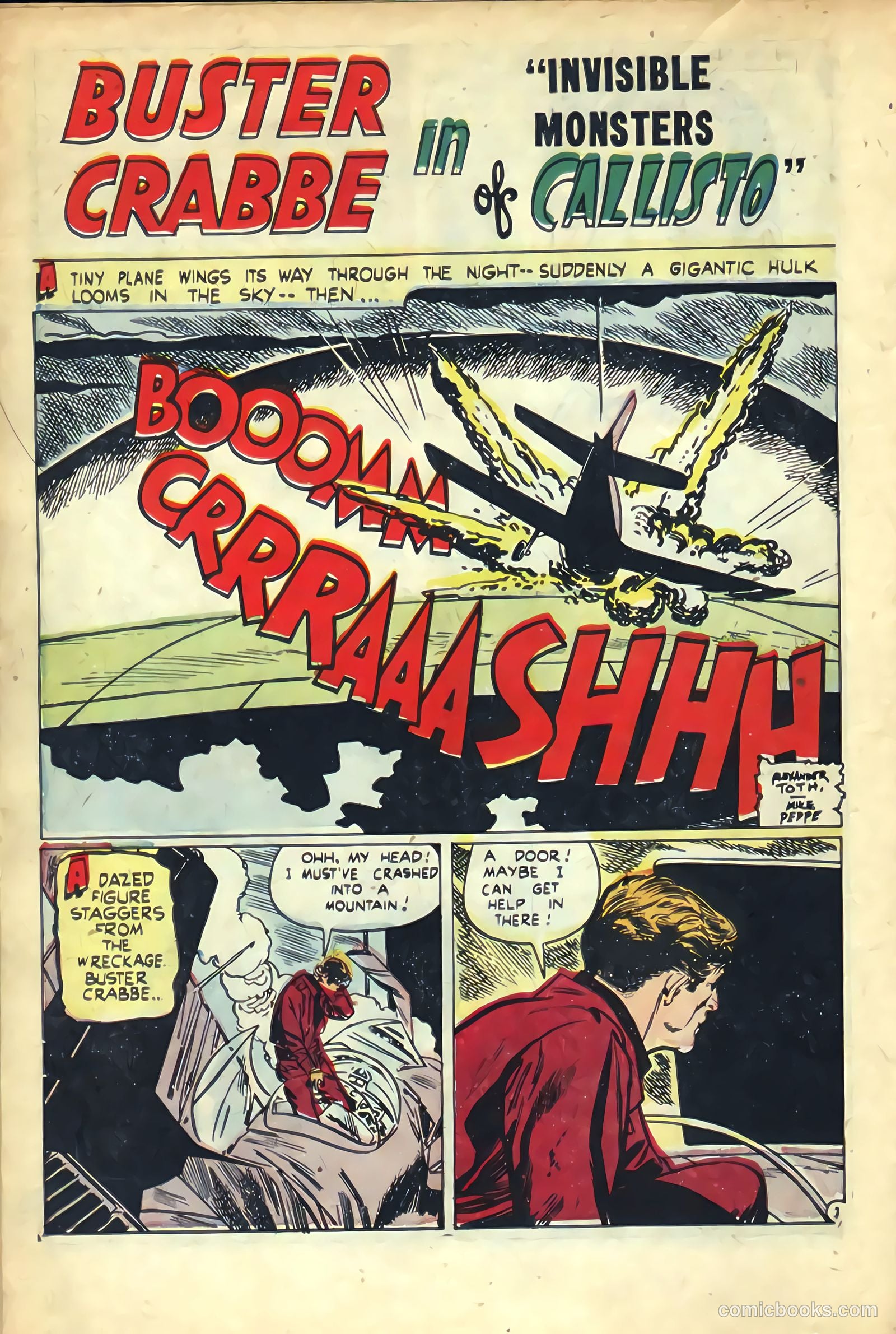 The Amazing Adventures of Buster Crabbe #3 — page 14 of 36