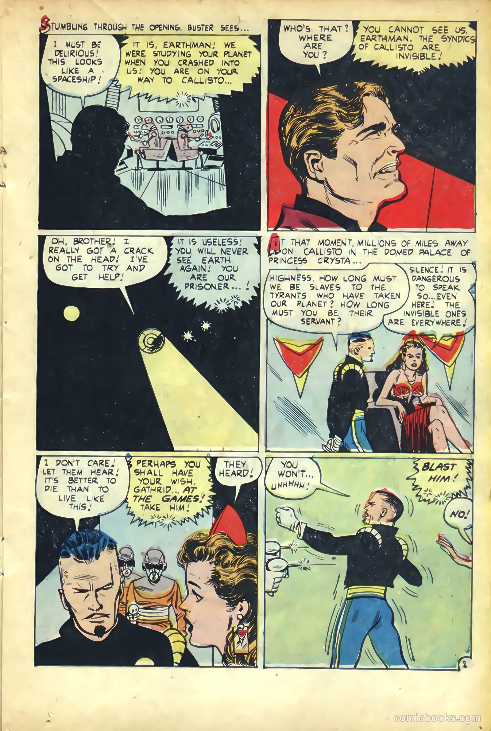 The Amazing Adventures of Buster Crabbe #3 — page 15 of 36