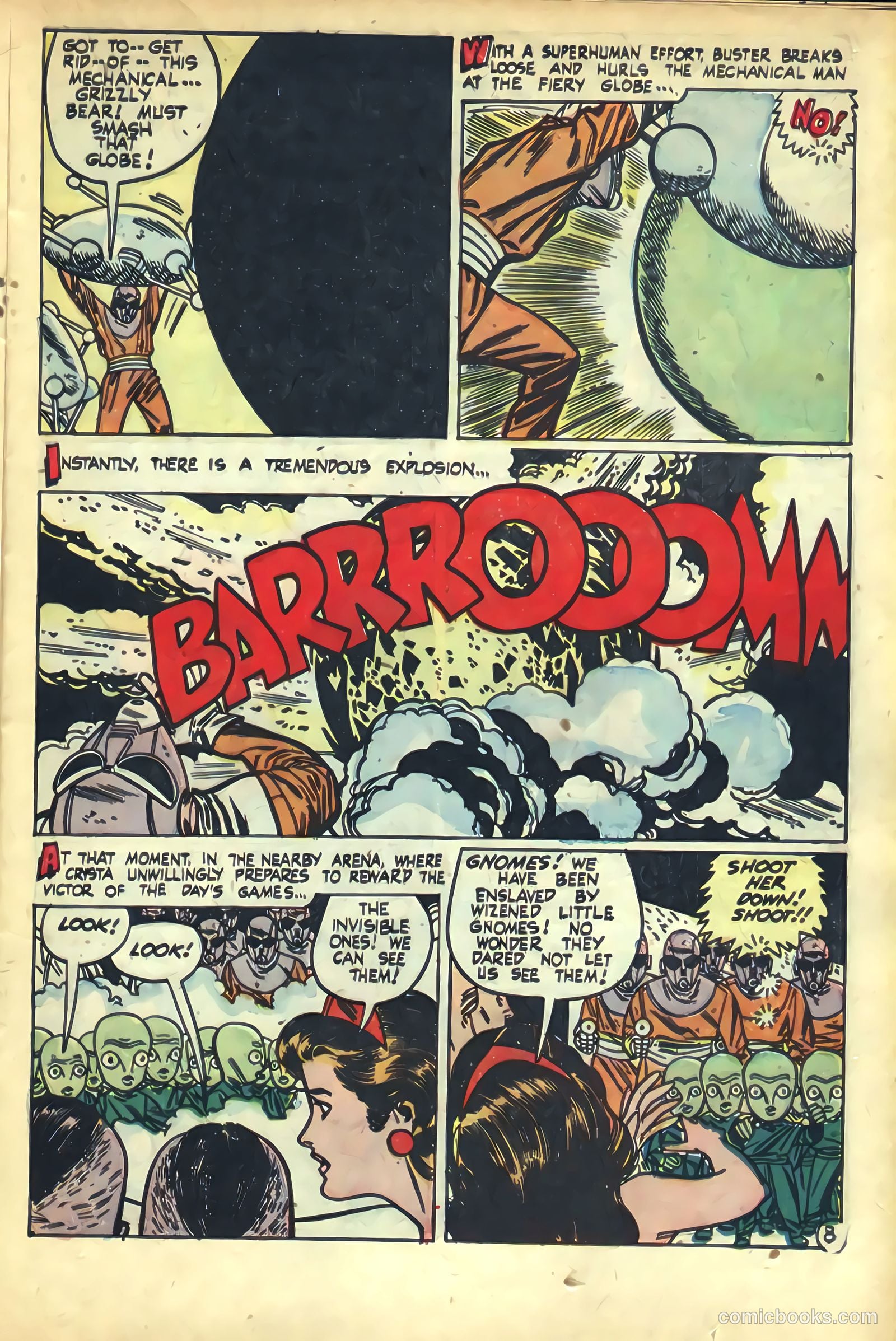 The Amazing Adventures of Buster Crabbe #3 — page 21 of 36