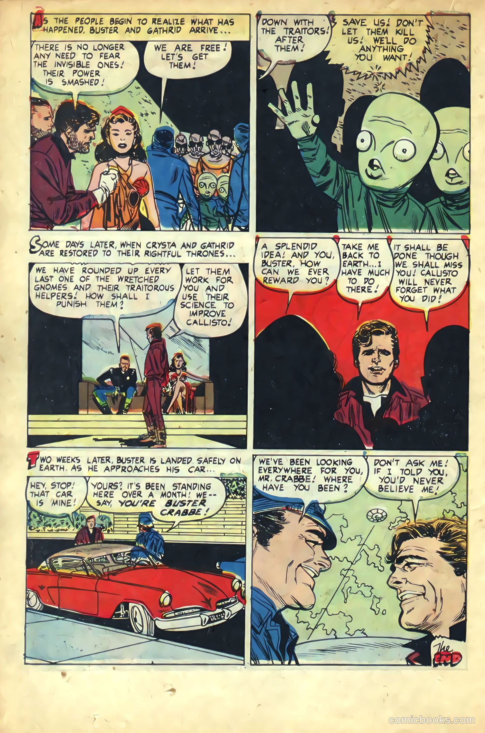 The Amazing Adventures of Buster Crabbe #3 — page 22 of 36