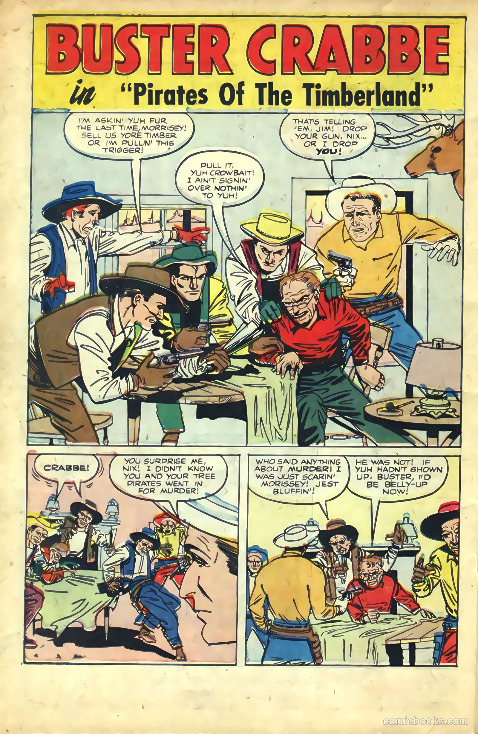 The Amazing Adventures of Buster Crabbe #3 — page 26 of 36