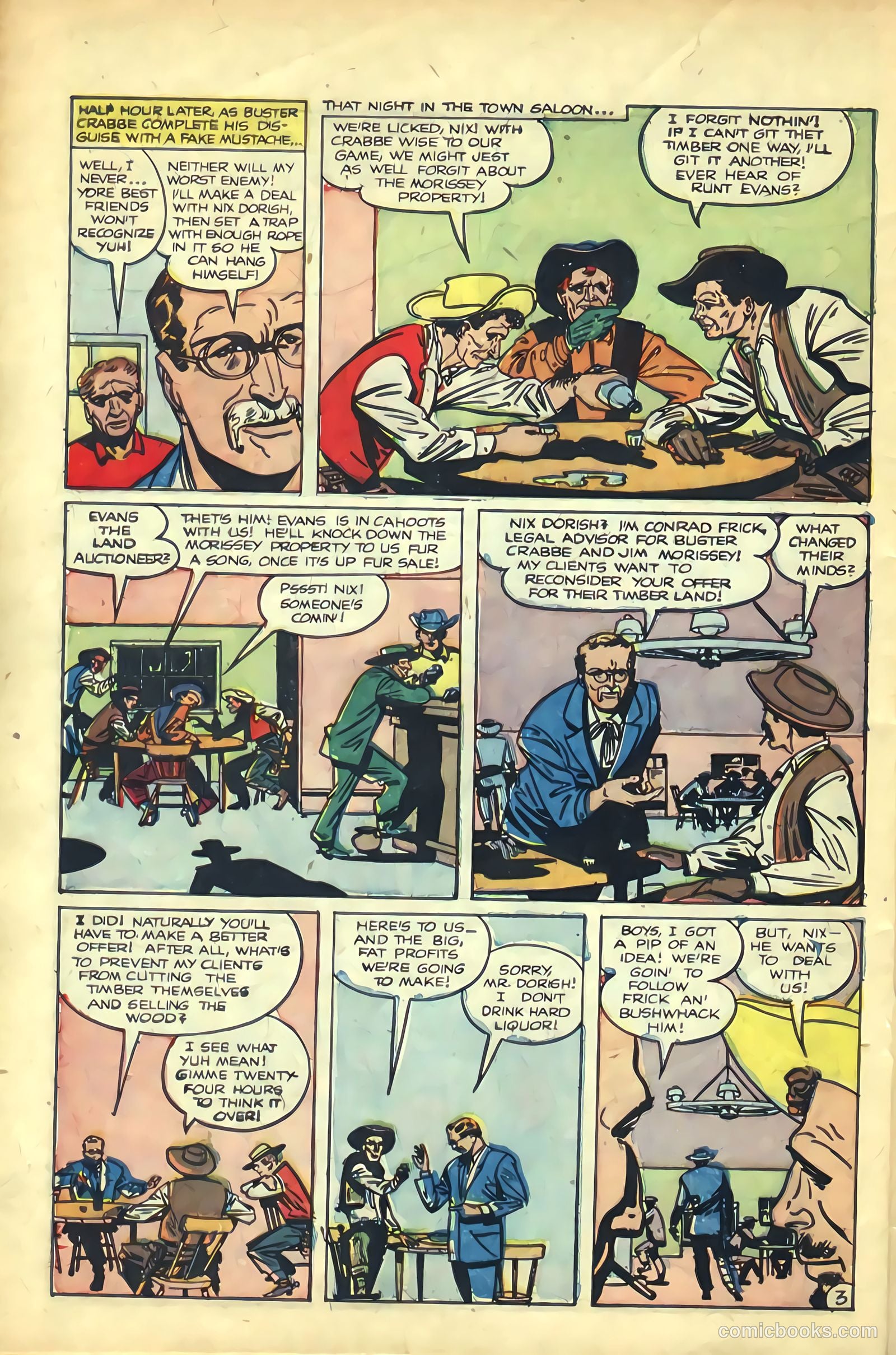 The Amazing Adventures of Buster Crabbe #3 — page 28 of 36