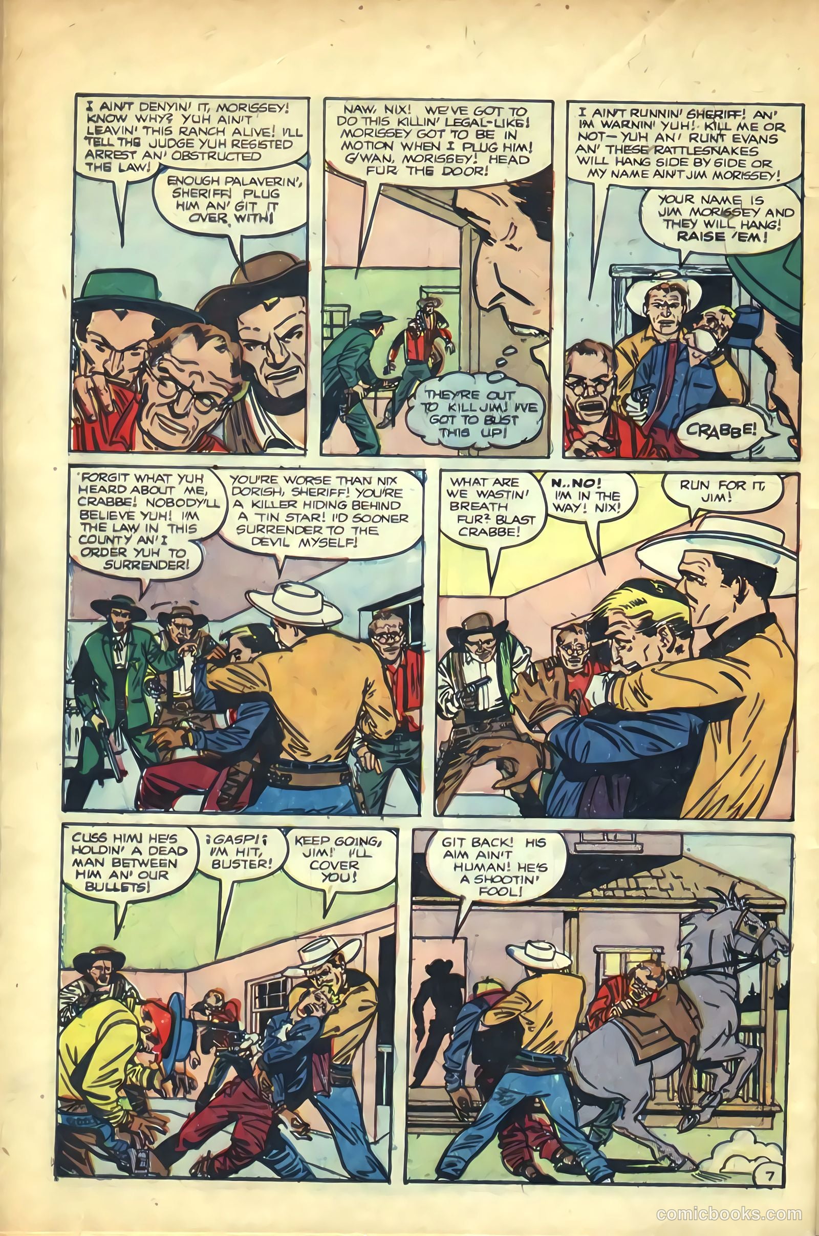 The Amazing Adventures of Buster Crabbe #3 — page 32 of 36