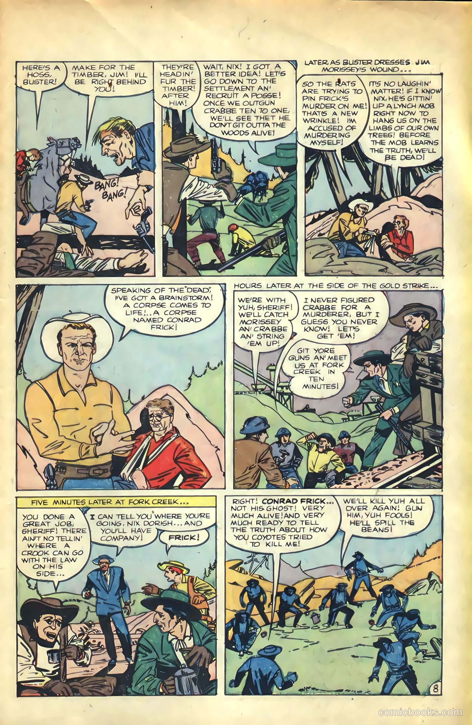 The Amazing Adventures of Buster Crabbe #3 — page 33 of 36